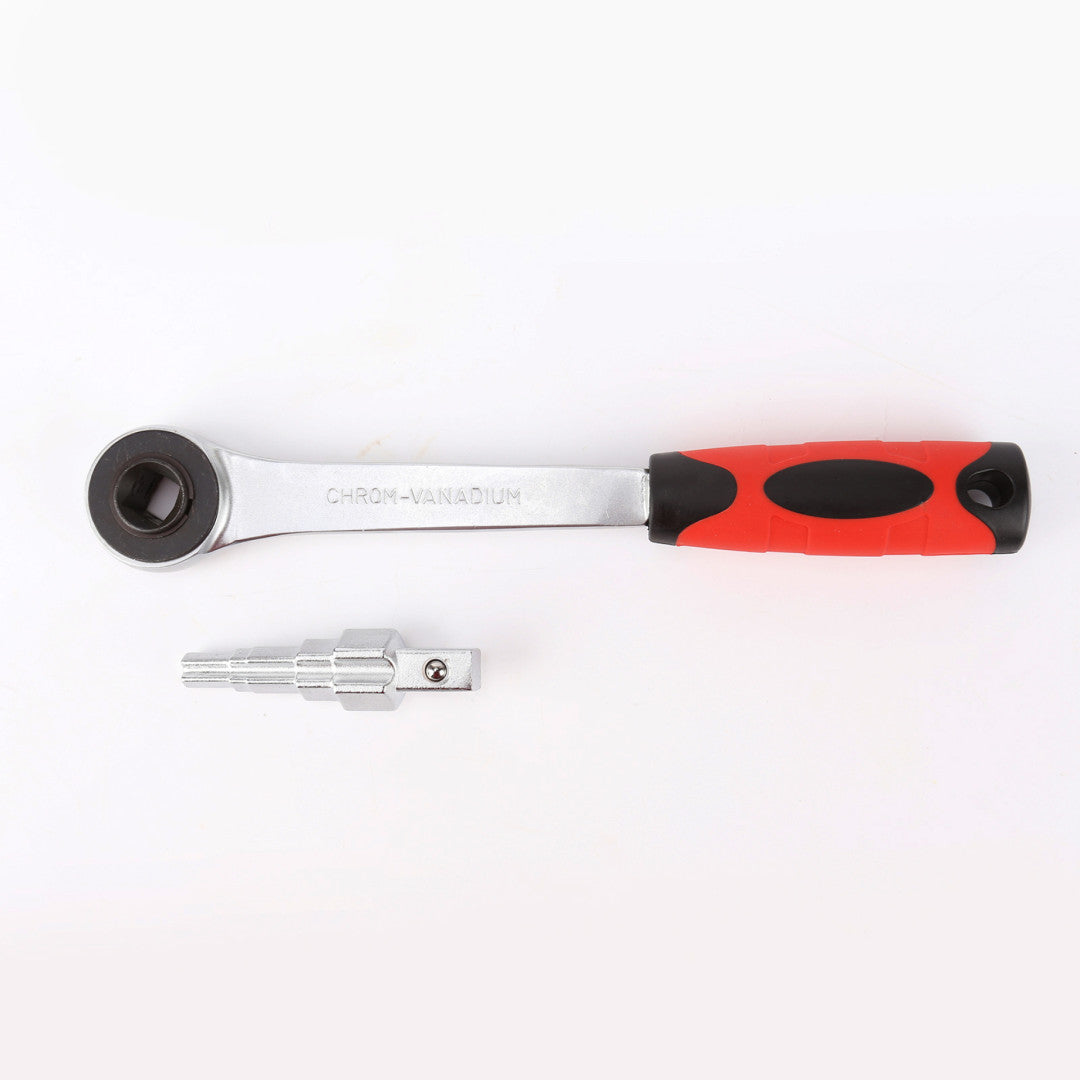 Chiave per valvola per radiatore, 10-11-12.5-16-21 mm chiave a gradino universale a 5 fasi per la rimozione di valvole per radiatori di dimensioni multiple, chiave a cricchetto sfalsata