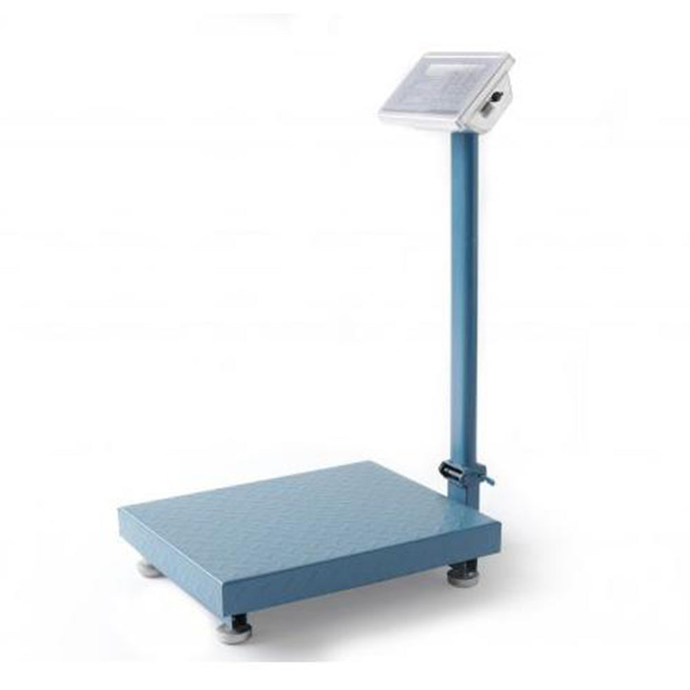 Bilancia a piattaforma pieghevole e display LCD, portata 350 kg