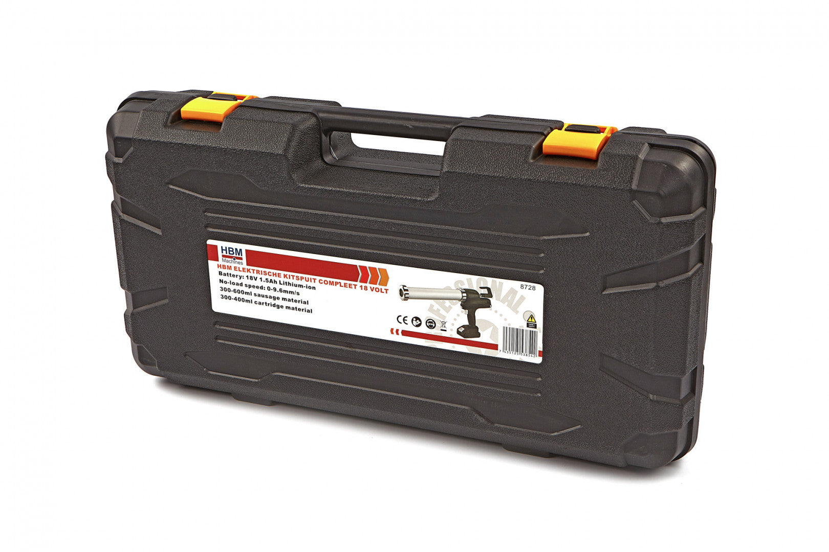 Pistola per silicone a batteria, 18V pistola per silicone elettrica conbatteria Li-Ion da 1,5 Ah e caricabatterie
