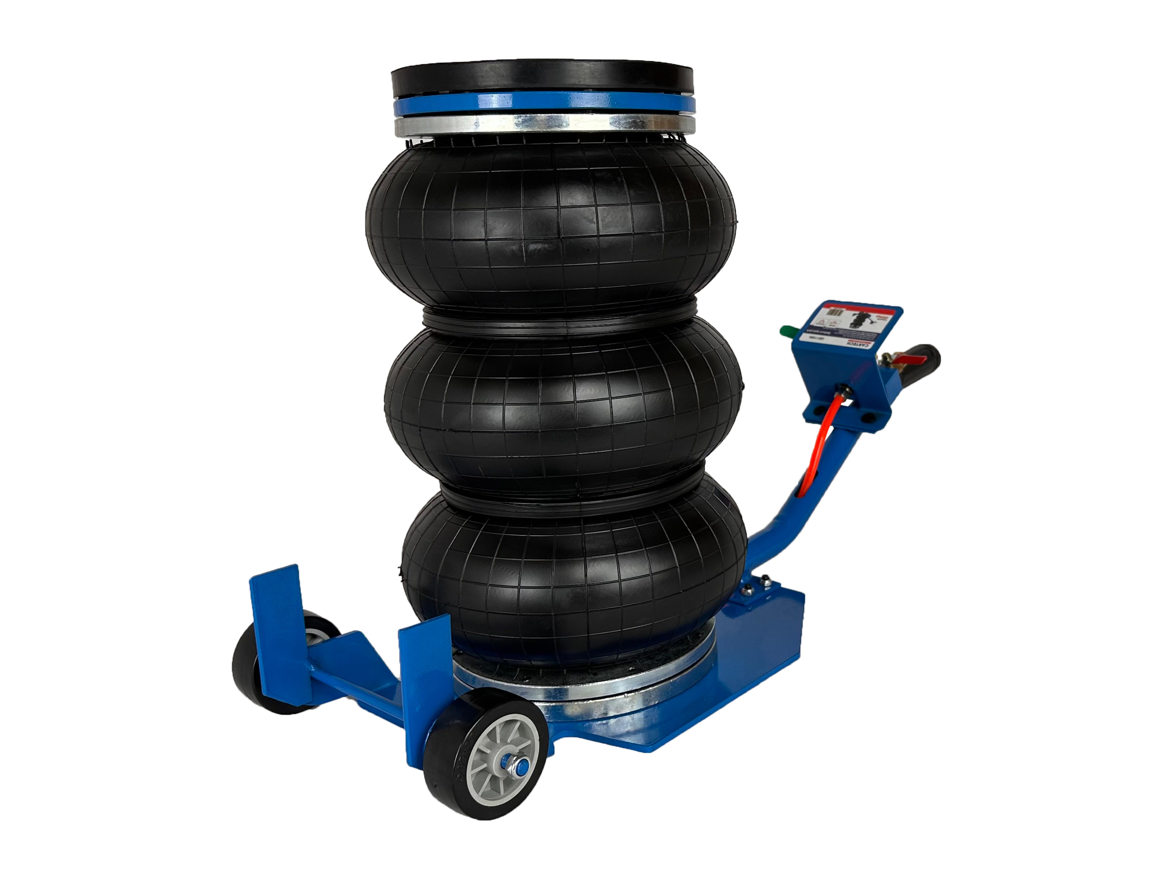 Cric ad aria compressa, 3,5 tonnellate/3500 kg, cric airbag, cric pneumatico da sollevamento pneumatico con maniglia corta per auto, garage, sollevamento 14,5-40 cm, Gebo Tools