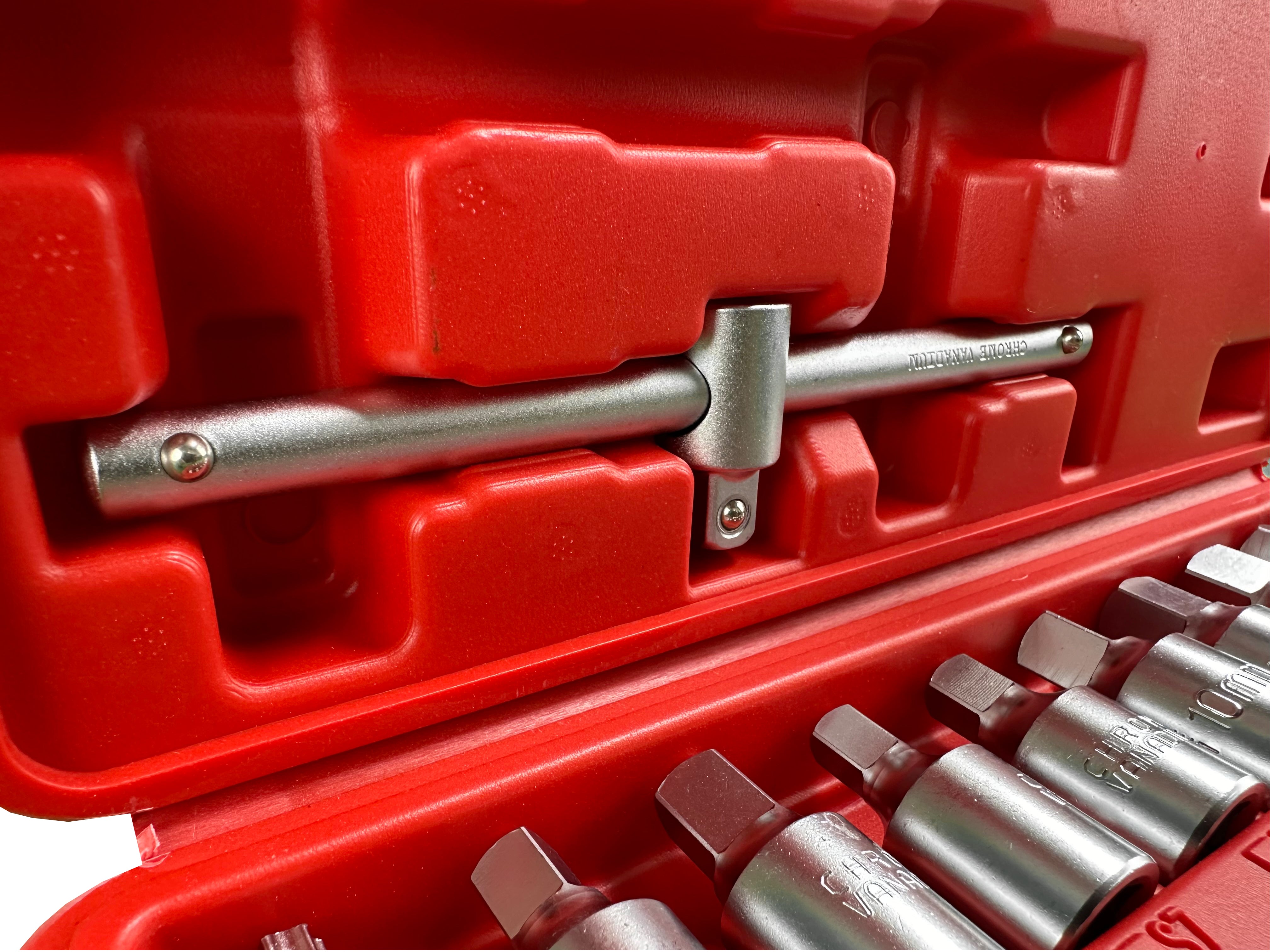 Set chiavi bussole set olio tappo di scarico noci 21 pezzi, set di chiavi a bussola per coppa dell'olio, attrezzi per auto e autocarri officina, Gebo Tools