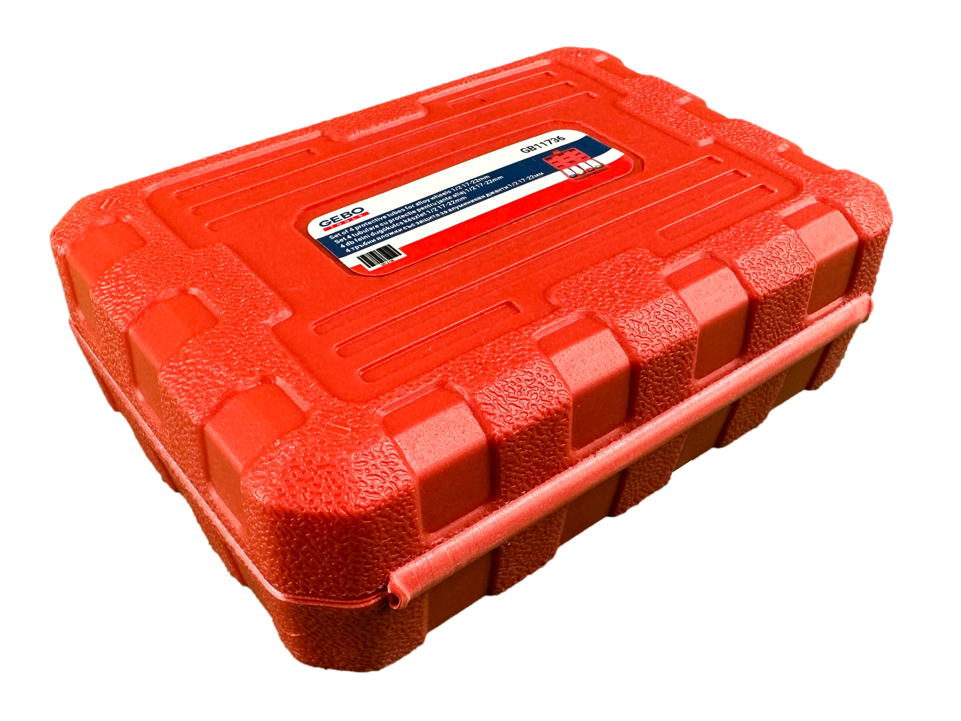 Set di 4 chiavi a bussola per cerchi in lega, 1/2" per avvitatore a impulsi, da 17 - 22 mm Gebo Tools