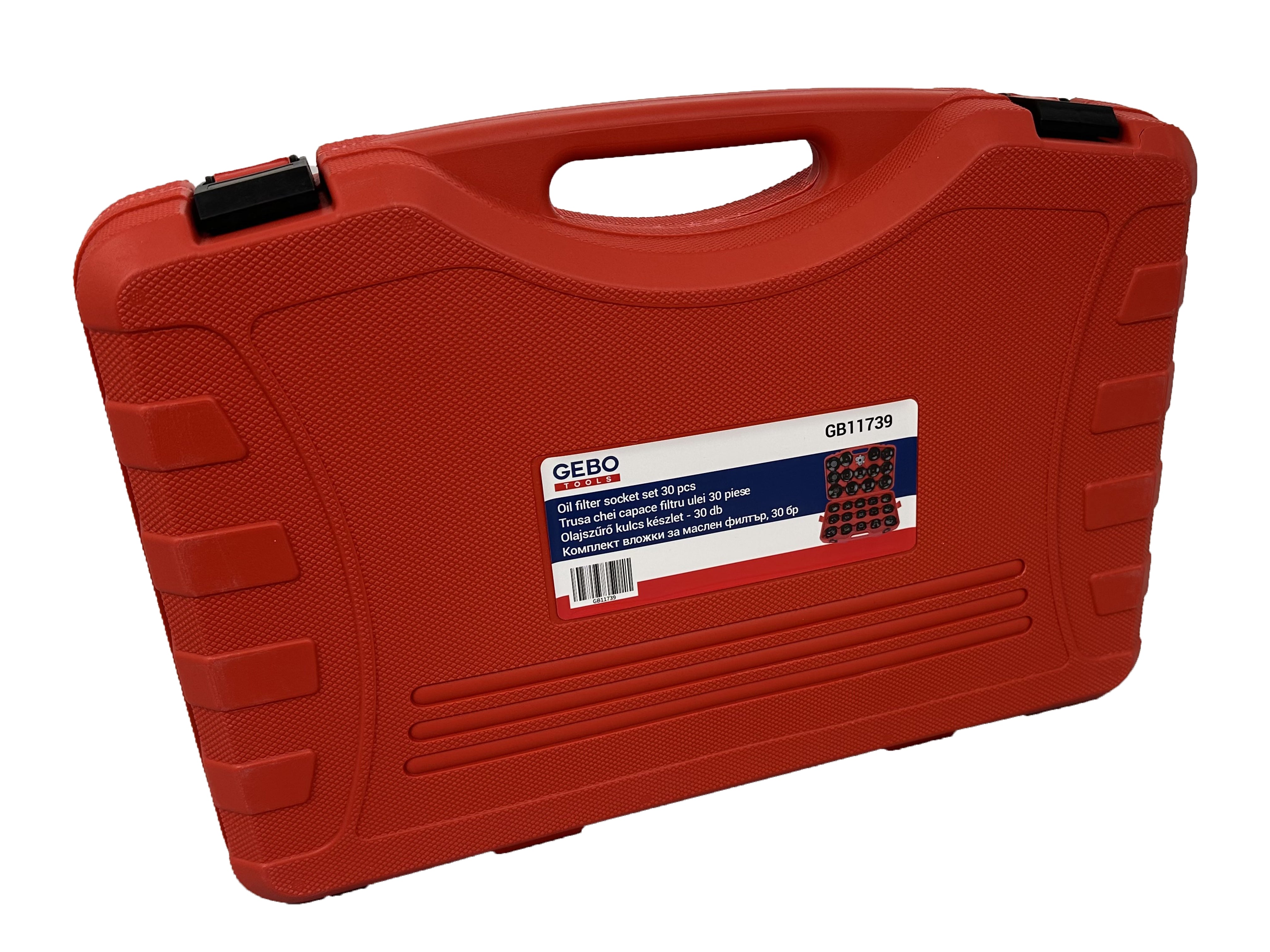 Set chiavi a tazza per filtro olio, chiave a ragno 30 pezzi, chiavi coppe smontare filtri auto, Gebo Tools