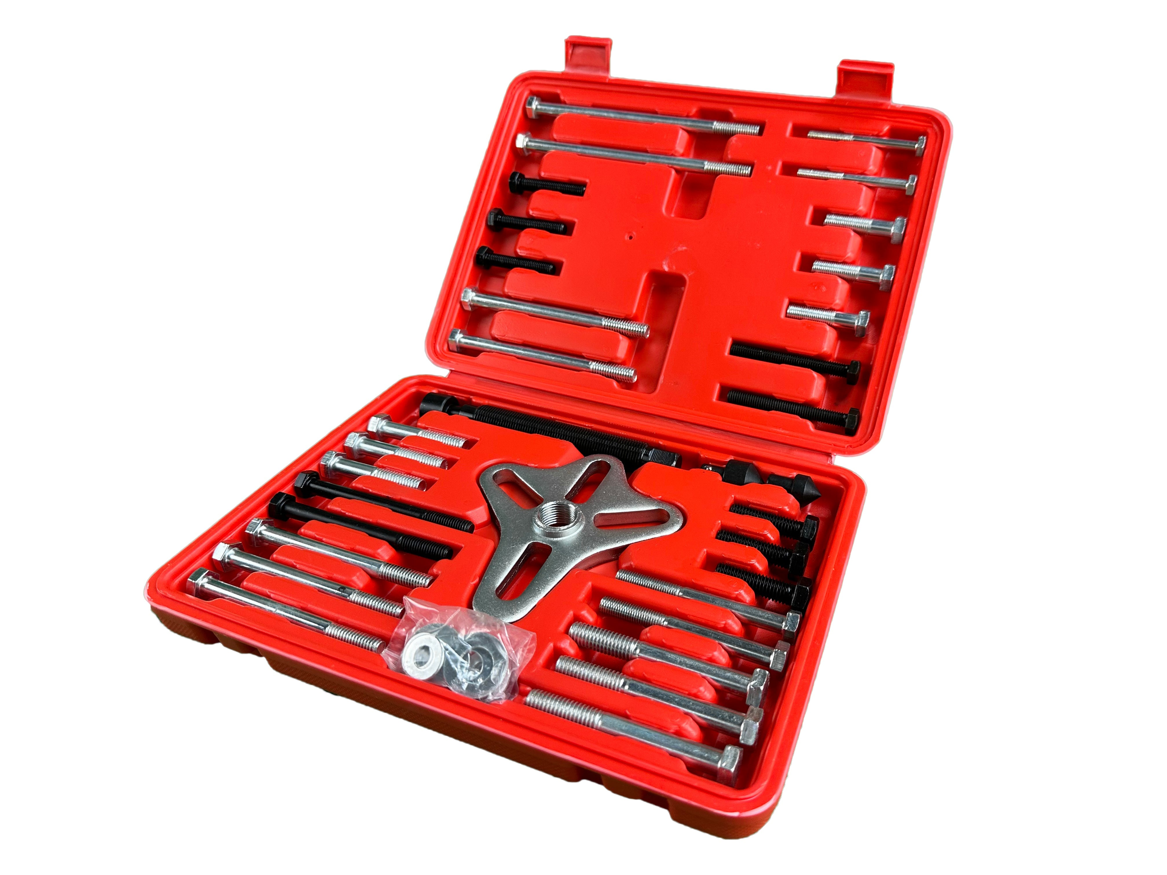 Estrattore tamburi freno, pressore albero trasmissione, 46 pezzi, Gebo Tools
