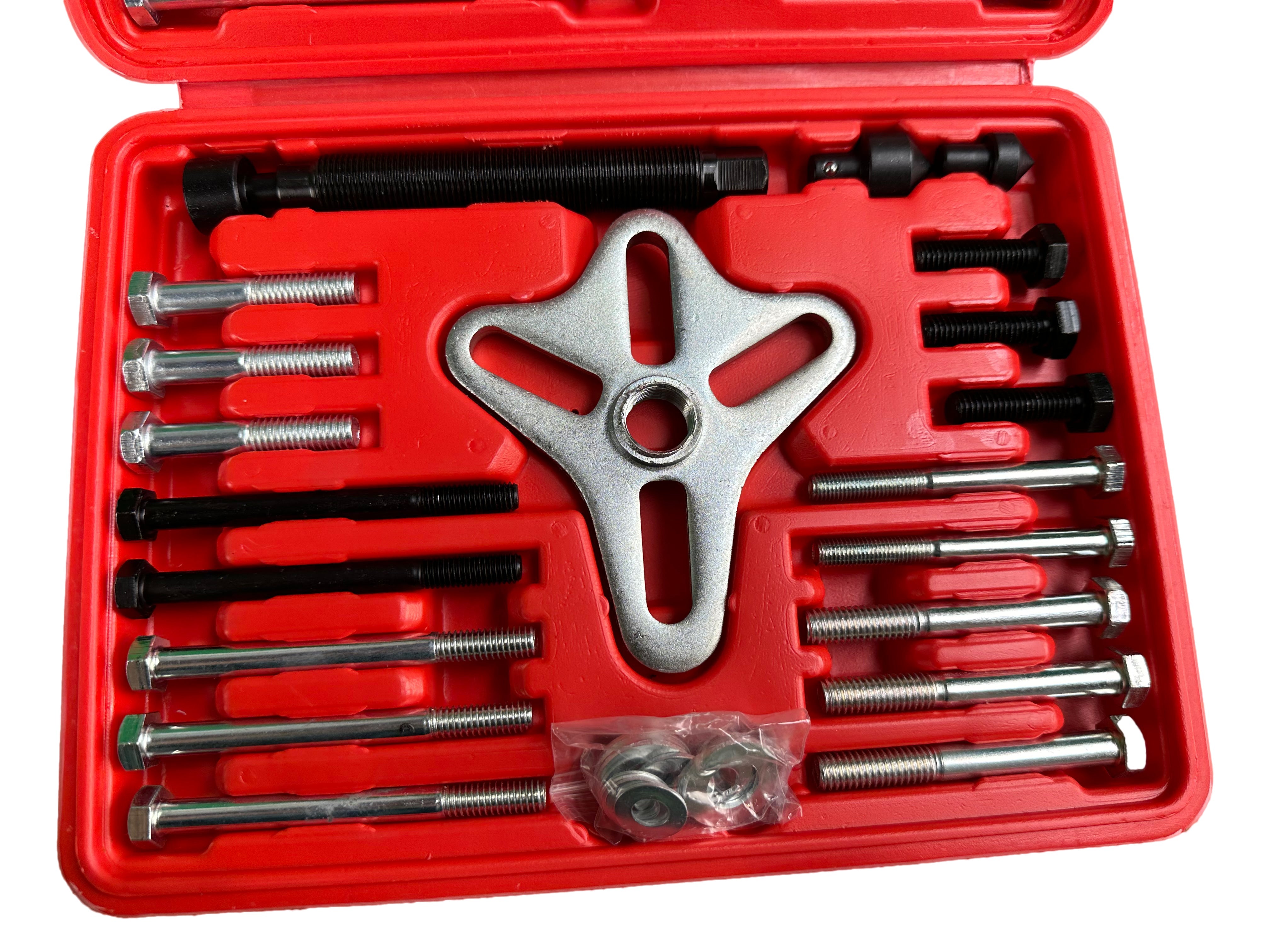 Estrattore tamburi freno, pressore albero trasmissione, 46 pezzi, Gebo Tools