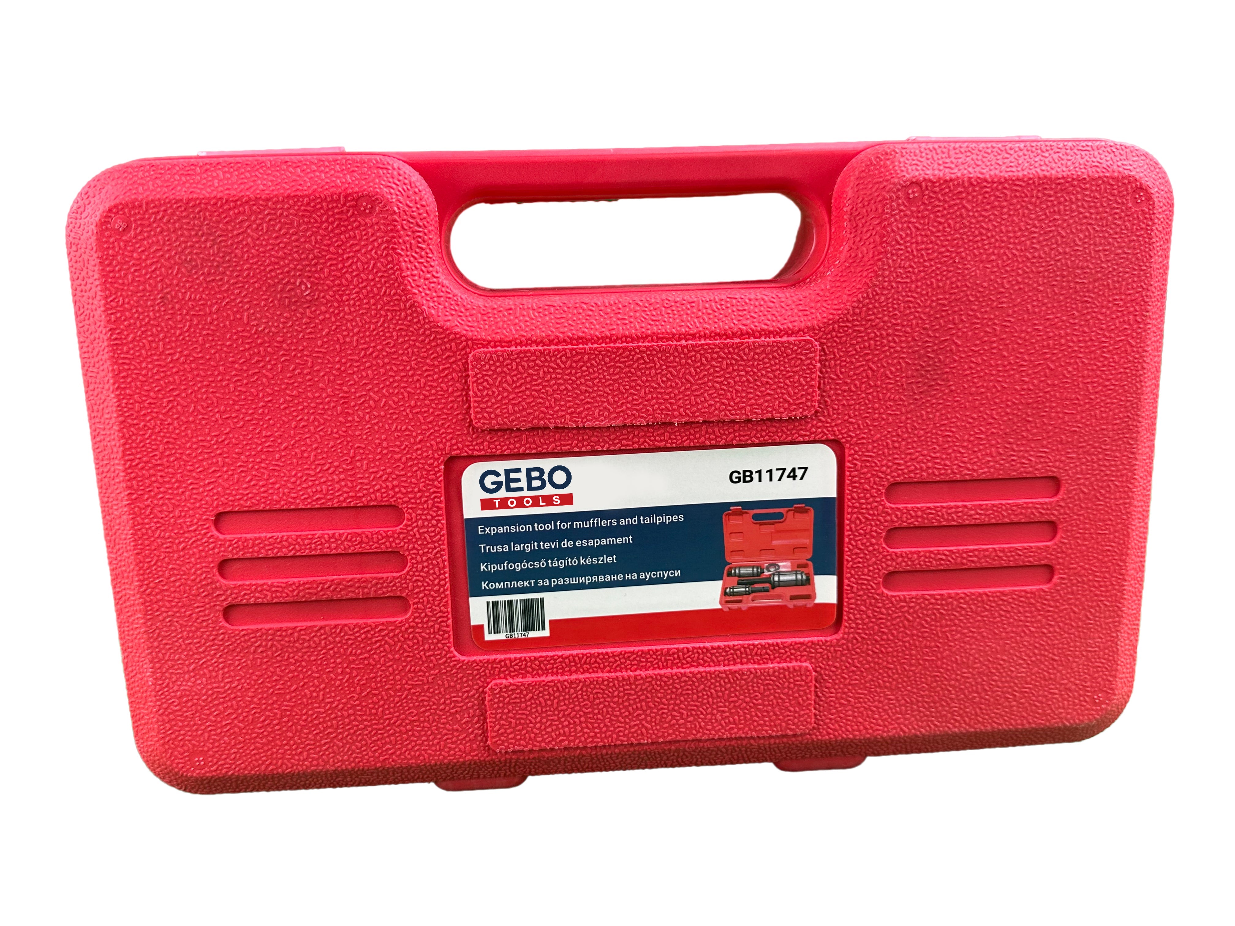 Espansore tubi di scappamento scarico, tubo espansione veicoli motore attrezzi, set per ampliamento-espansione tubi di scarico, Gebo Tools