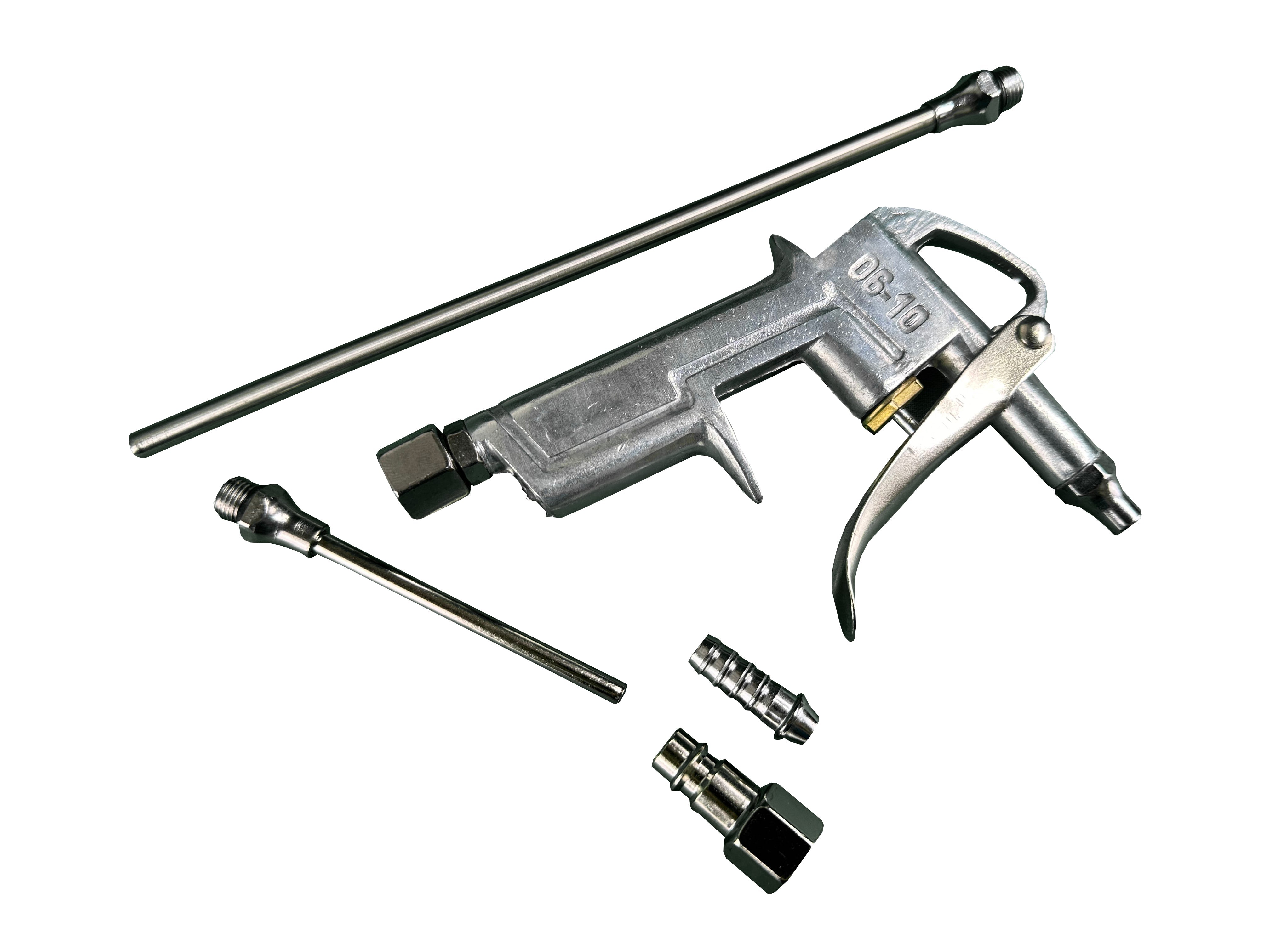 Serie di 3 pistole pneumatiche per soffiaggio, con 3 ugelli Gebo Tools