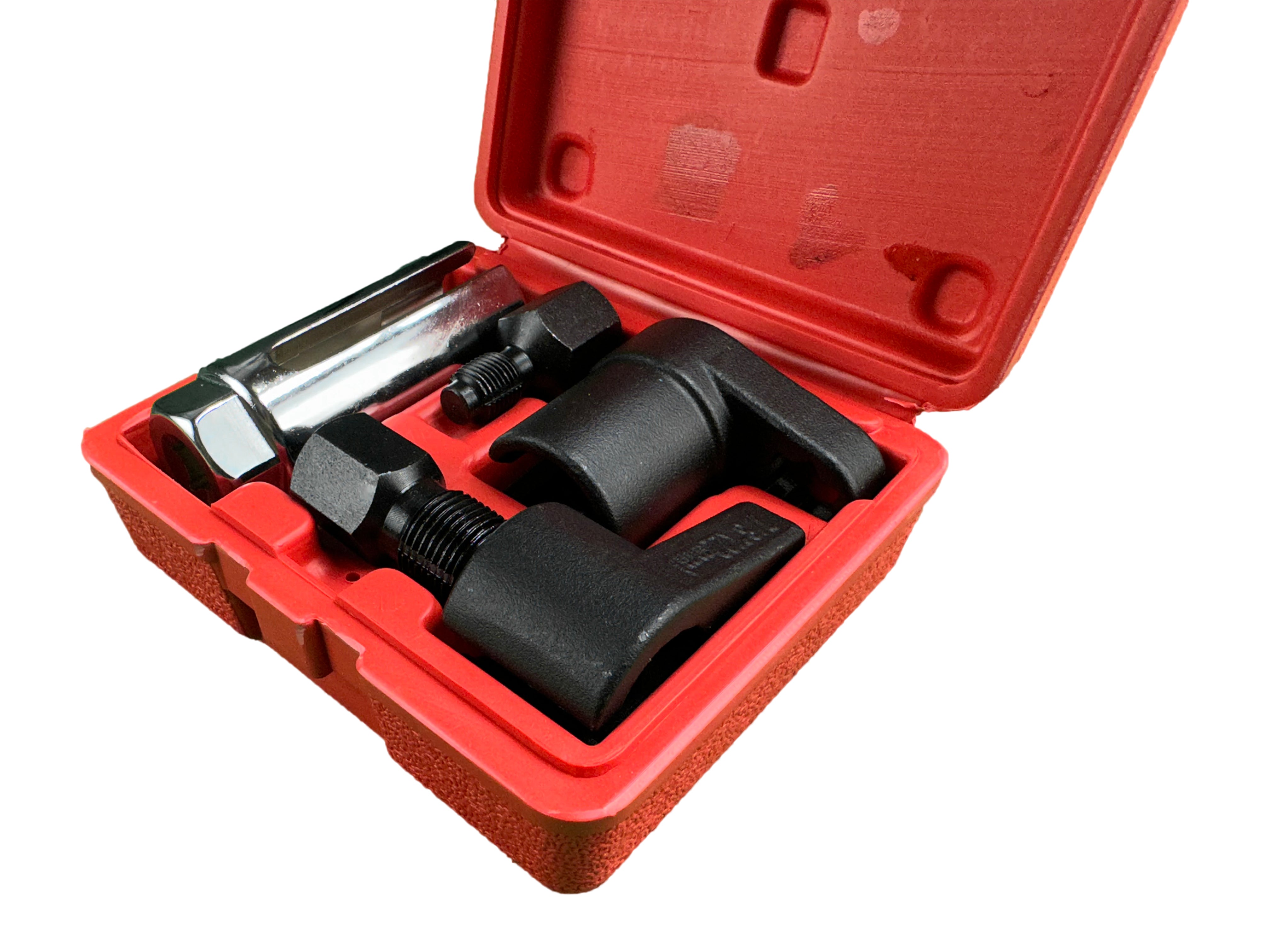 Set di 5 chiavi per sonde lambda 22mm, emulatore sonda lambda, riparazione filettatura, con attacco da 3/8 1/2 7/8" pollici, auto sonda lambda, Gebo Tools