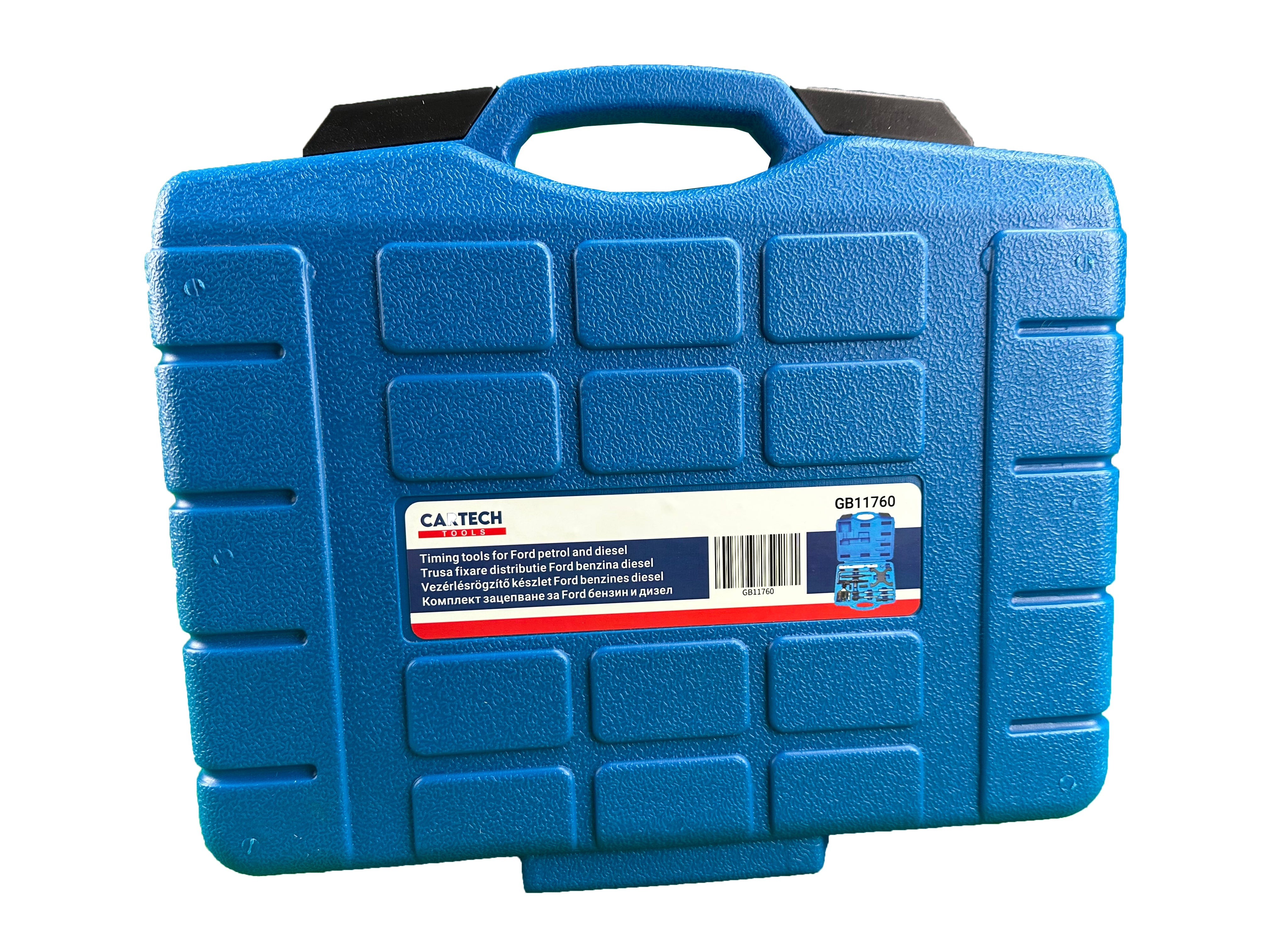 Kit messa in fase motori, attrezzi per il bloccaggio della cinghia di distribuzione dell'albero a camme del motore, compatibile con Ford benzina e diesel Gebo Tools