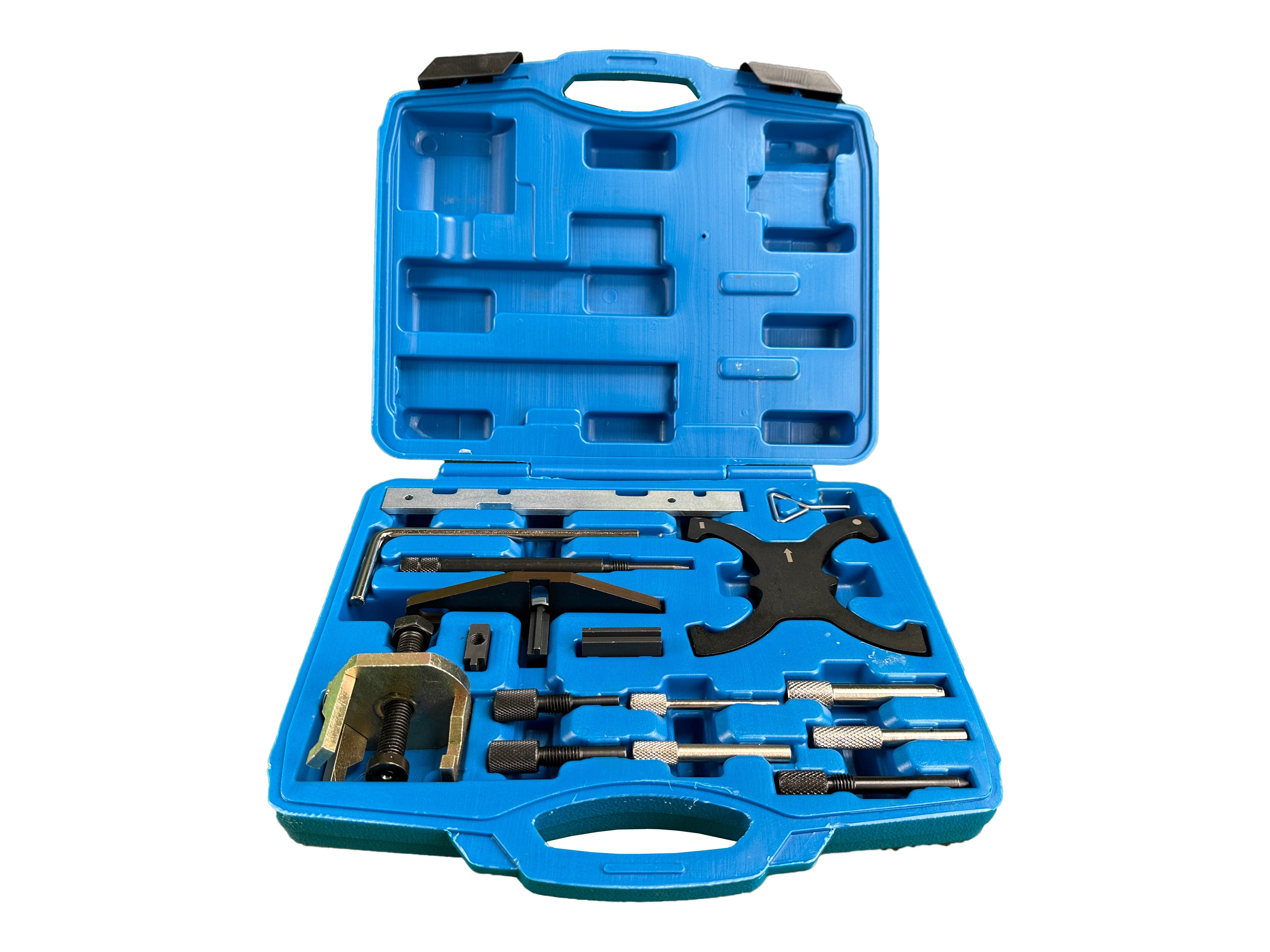 Kit messa in fase motori, attrezzi per il bloccaggio della cinghia di distribuzione dell'albero a camme del motore, compatibile con Ford benzina e diesel Gebo Tools