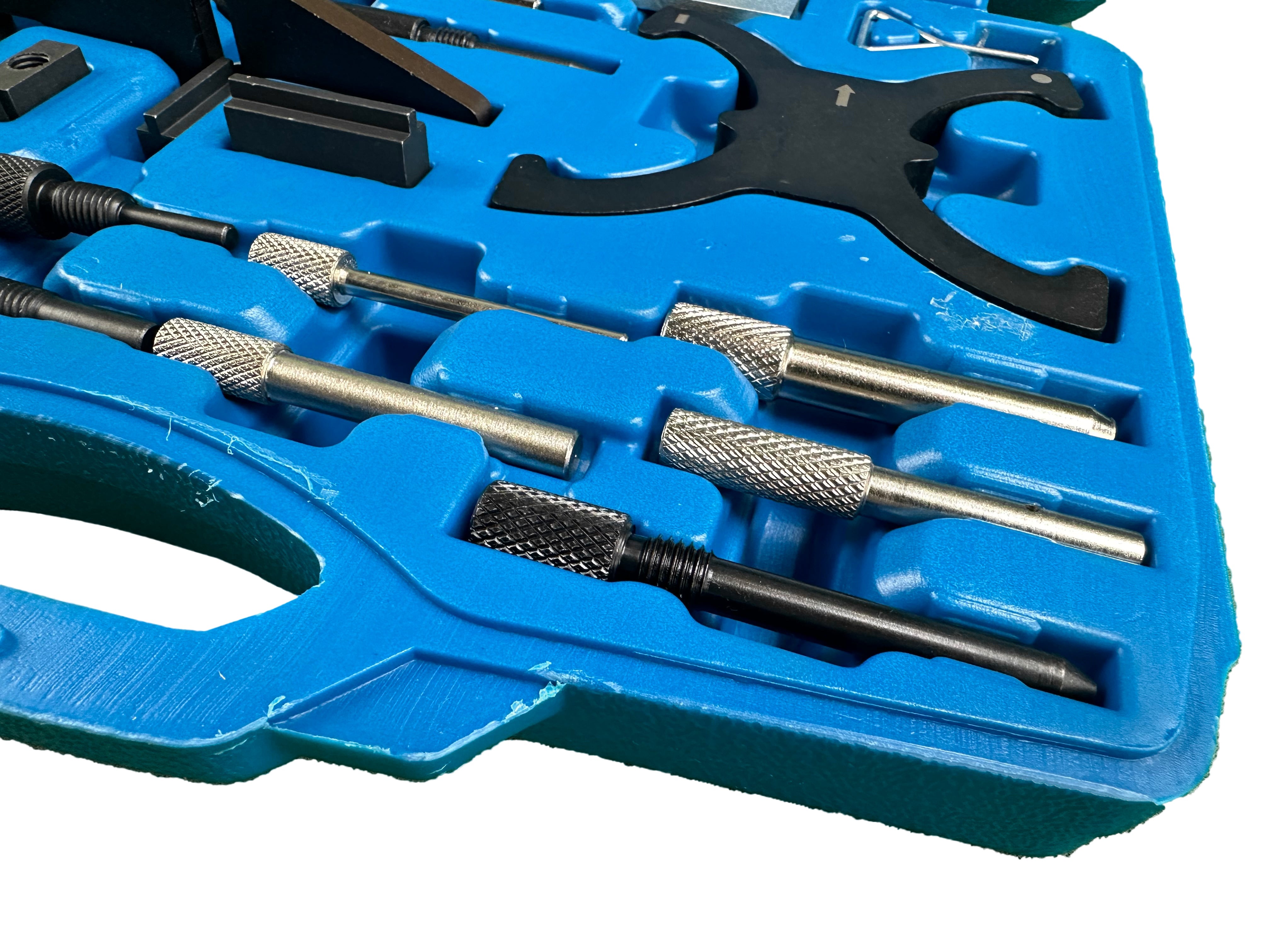 Kit messa in fase motori, attrezzi per il bloccaggio della cinghia di distribuzione dell'albero a camme del motore, compatibile con Ford benzina e diesel Gebo Tools