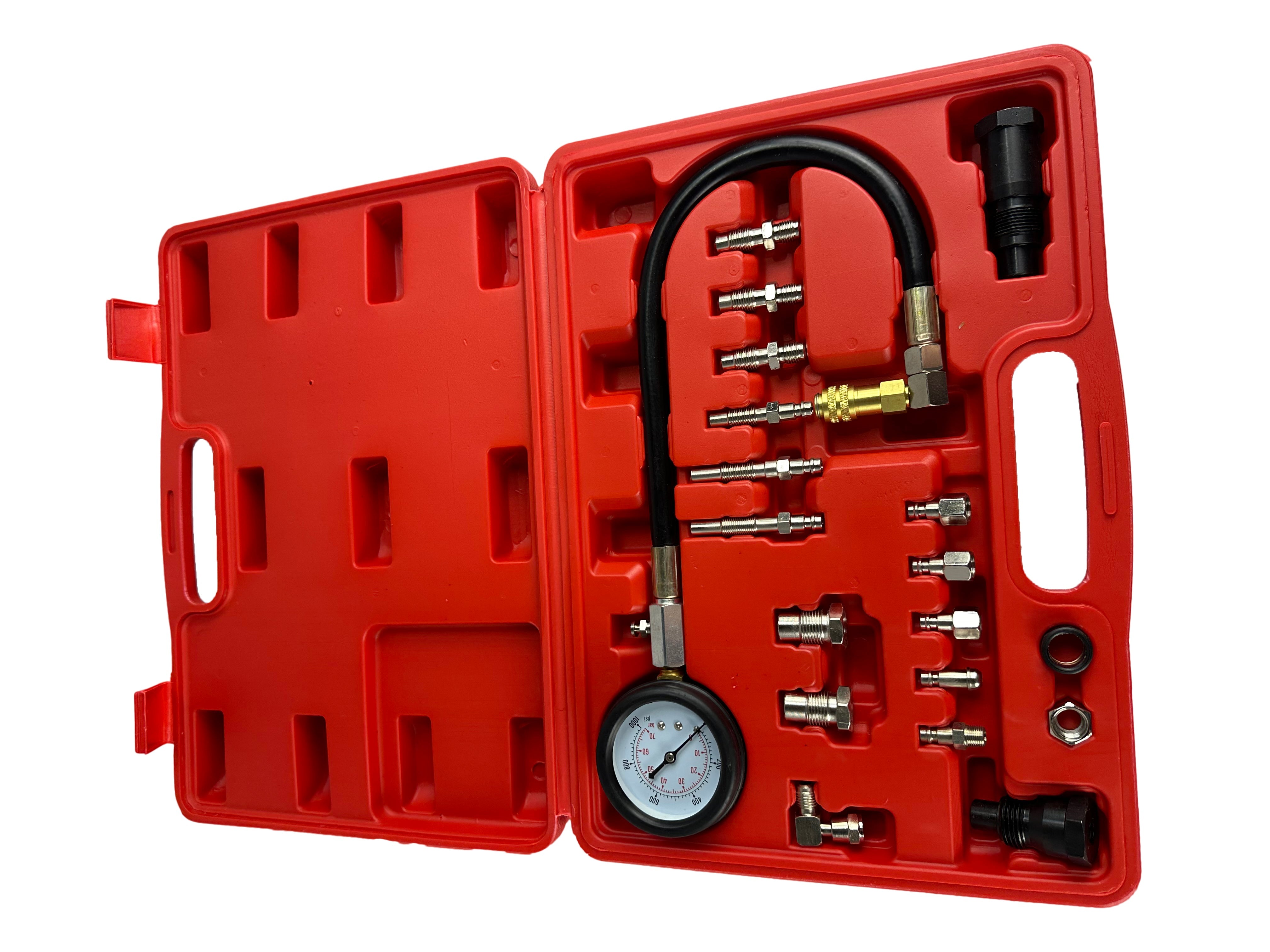 Kit di strumenti tester per compressione, motore diesel, per auto, 0-70 bar, manometro di compressione, strumento diagnostica cilindro, Gebo Tools
