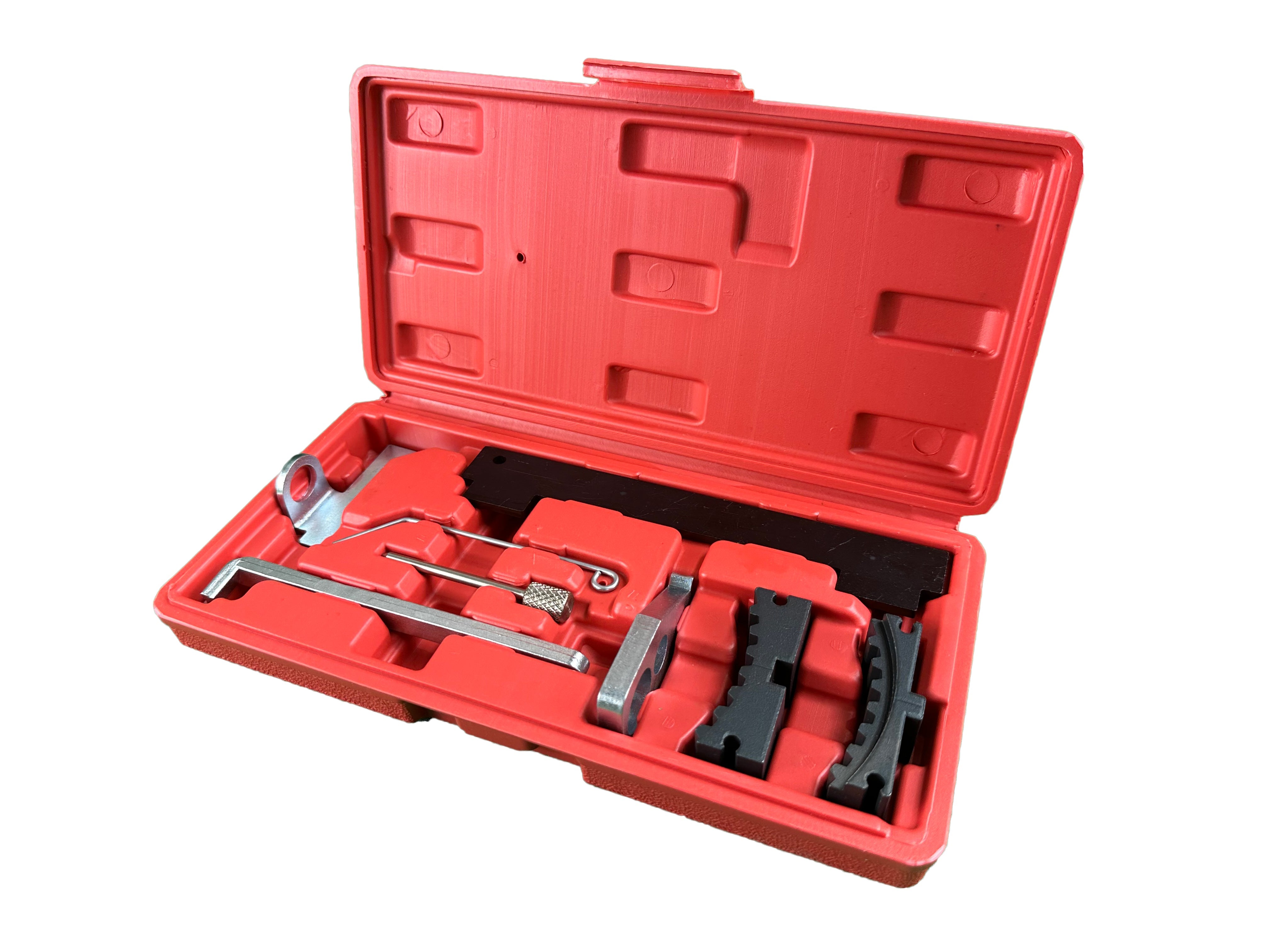 Kit messa in fase motori, attrezzi per il bloccaggio della cinghia di distribuzione dell'albero a camme del motore, compatibile con Opel 1.6 1.8 16V Gebo Tools