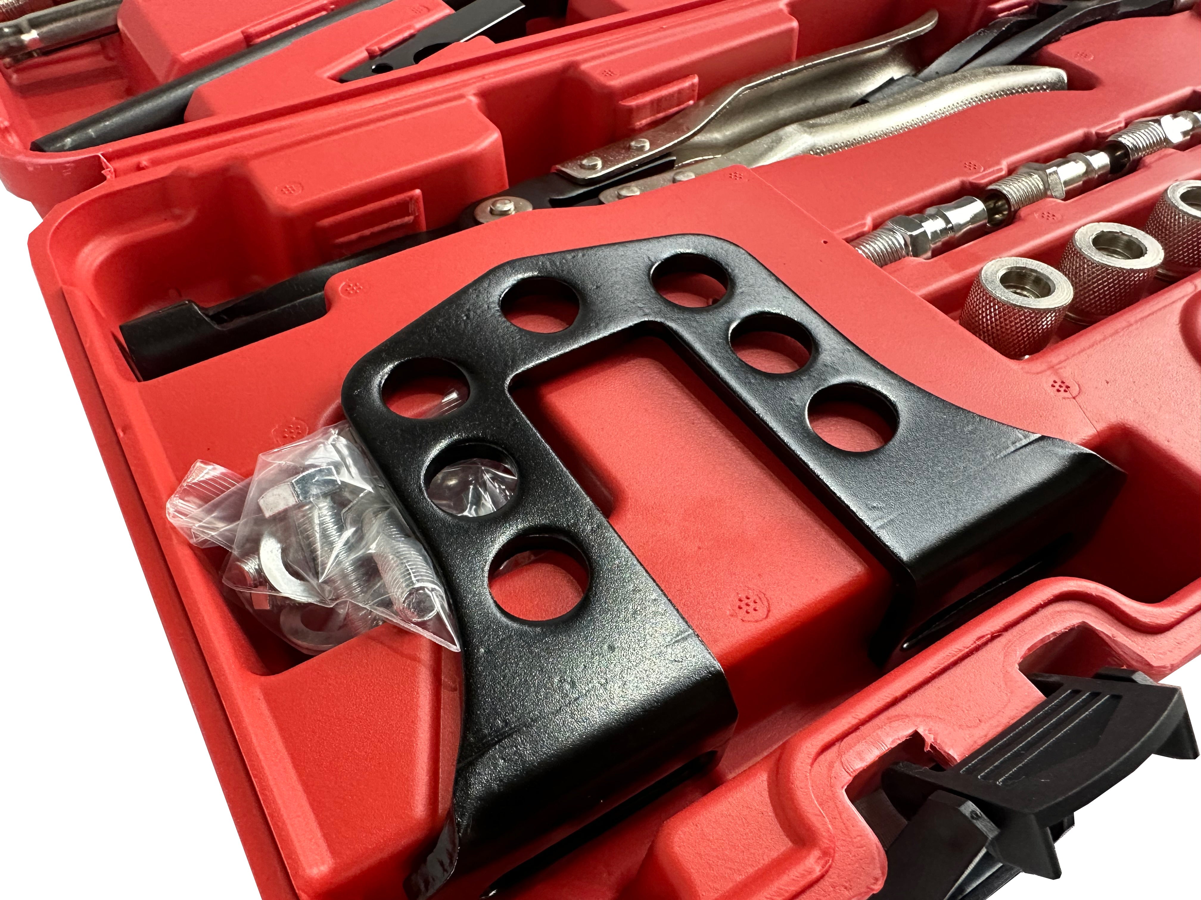 Set di montaggio e smontaggio valvole, universale, set di compressore per molle delle valvole rimozione OHV OHC, Gebo Tools