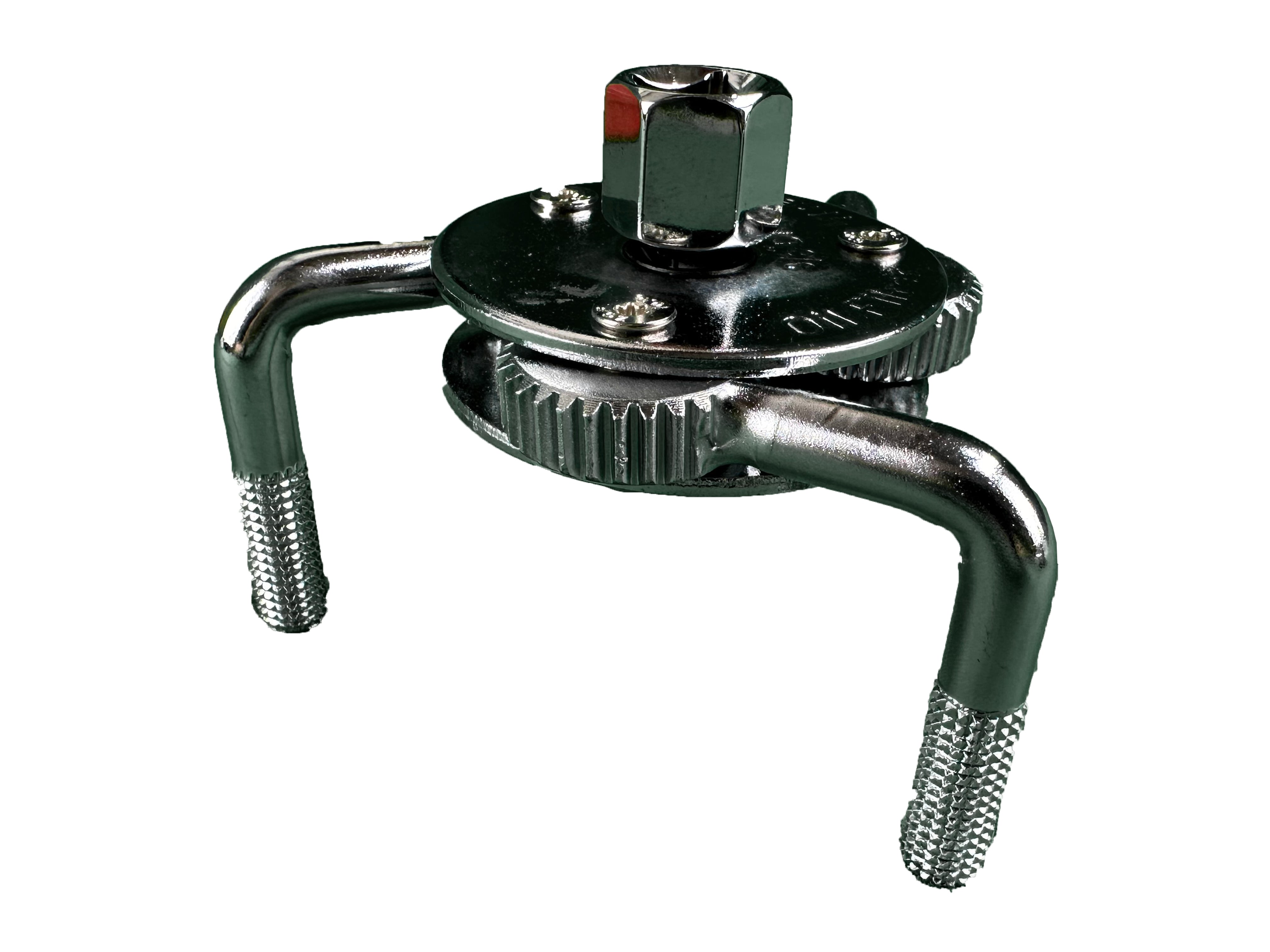 Chiave per la rimozione del filtro dell'olio, strumento a 3 griffe-ganasce-bracci, regolabile con attacco 3/4", adattatore interno-esterno da 1/2" a 3/9", adattatore chiave filtro olio universale filtro rimovibile diametro 63–102 mm modello 1 Gebo Tools
