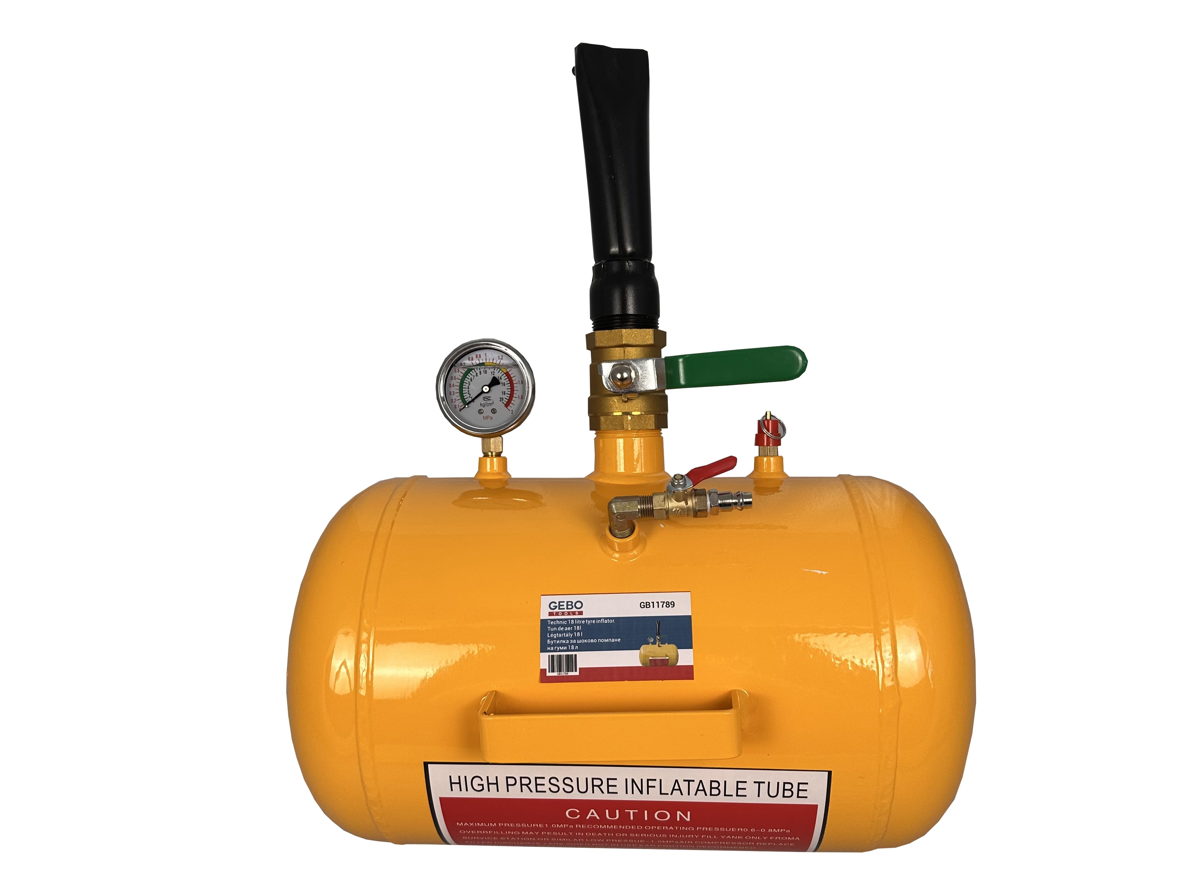 Compressore d'aria, serbatoio d'aria 18 litri