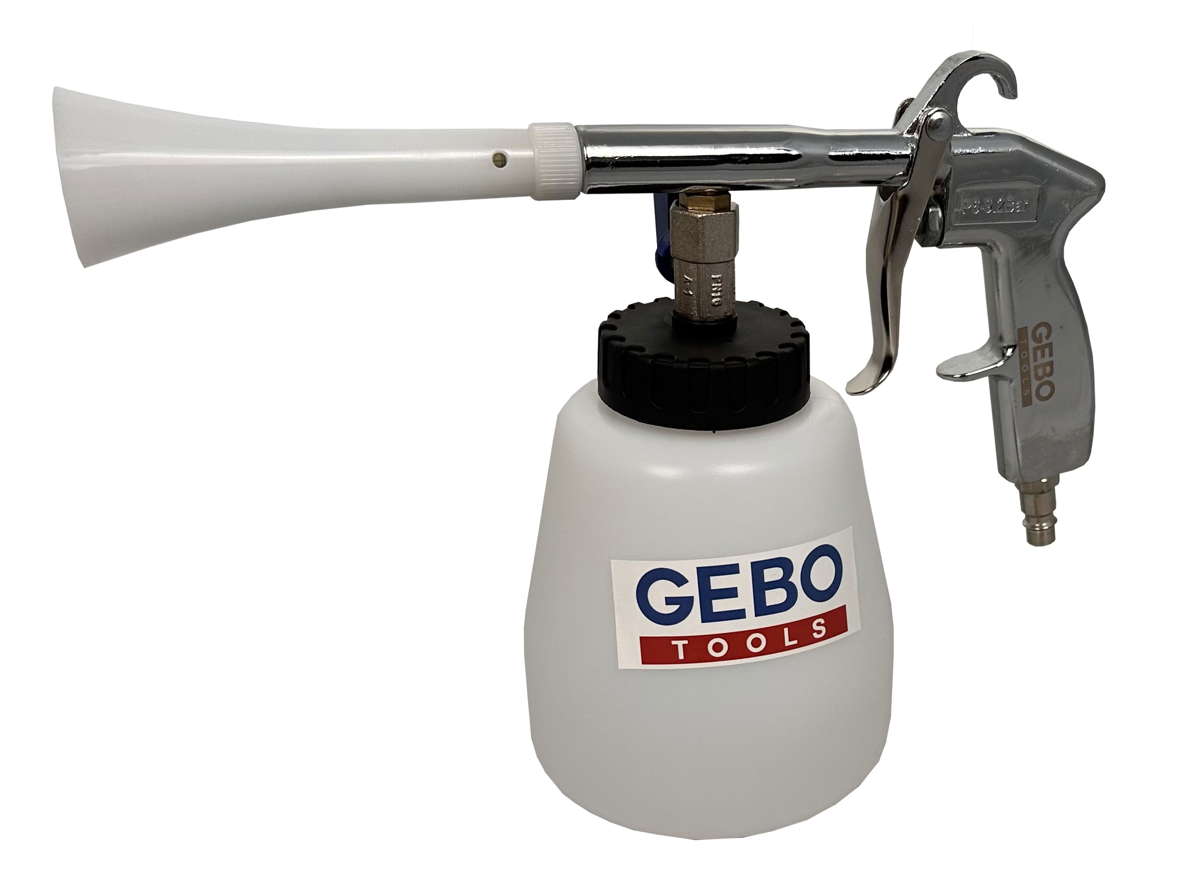 Pistola per lavaggio a secco con pistola ad aria compressa Tornador, pistola a soffiaggio a secco - pistola ad aria compressa - pistola per pulizia, modello 2 Gebo Tools