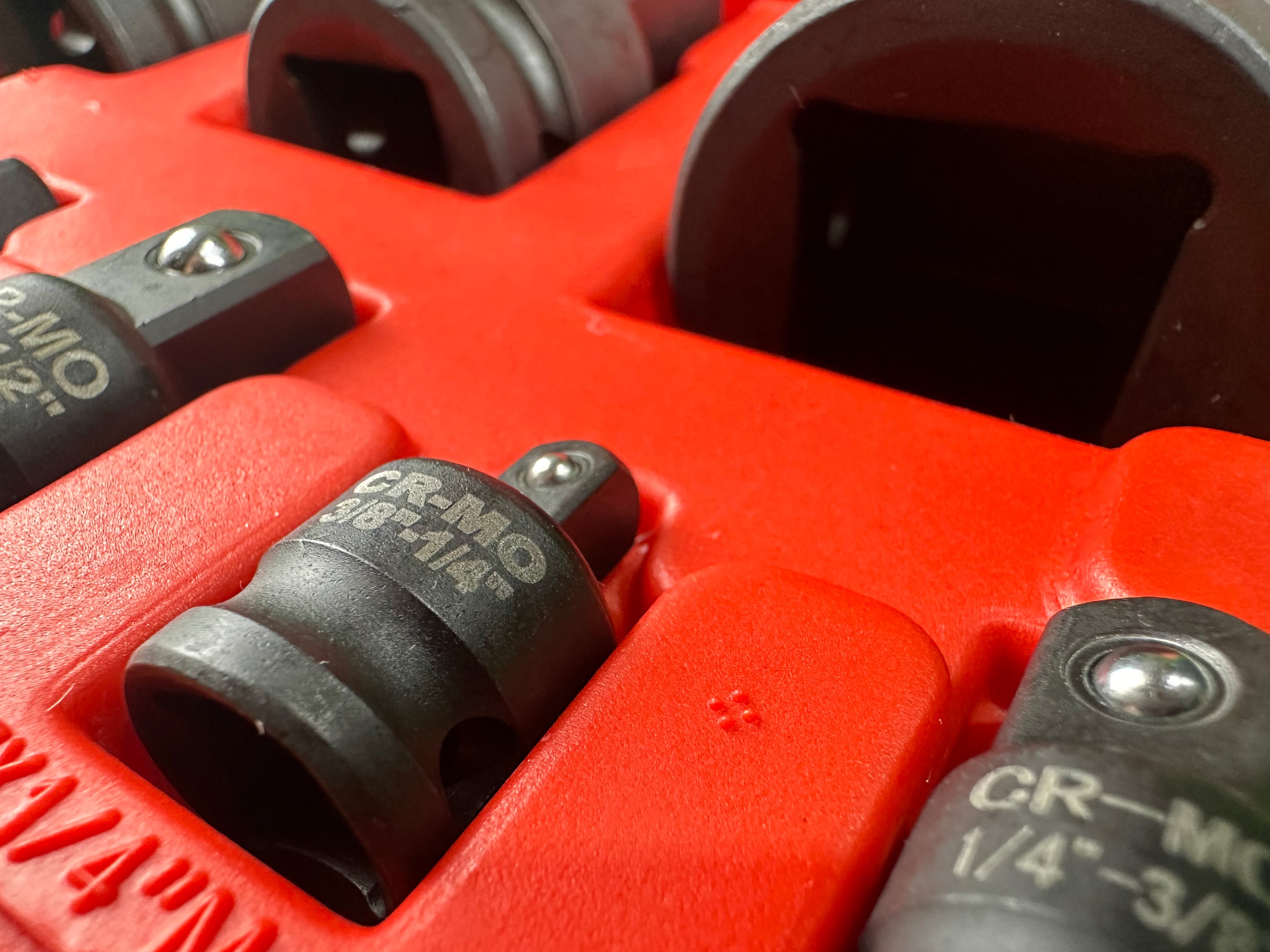 Set adattatori bussola a impatto, per avvitatore a impulsi, 8 pezzi Gebo Tools
