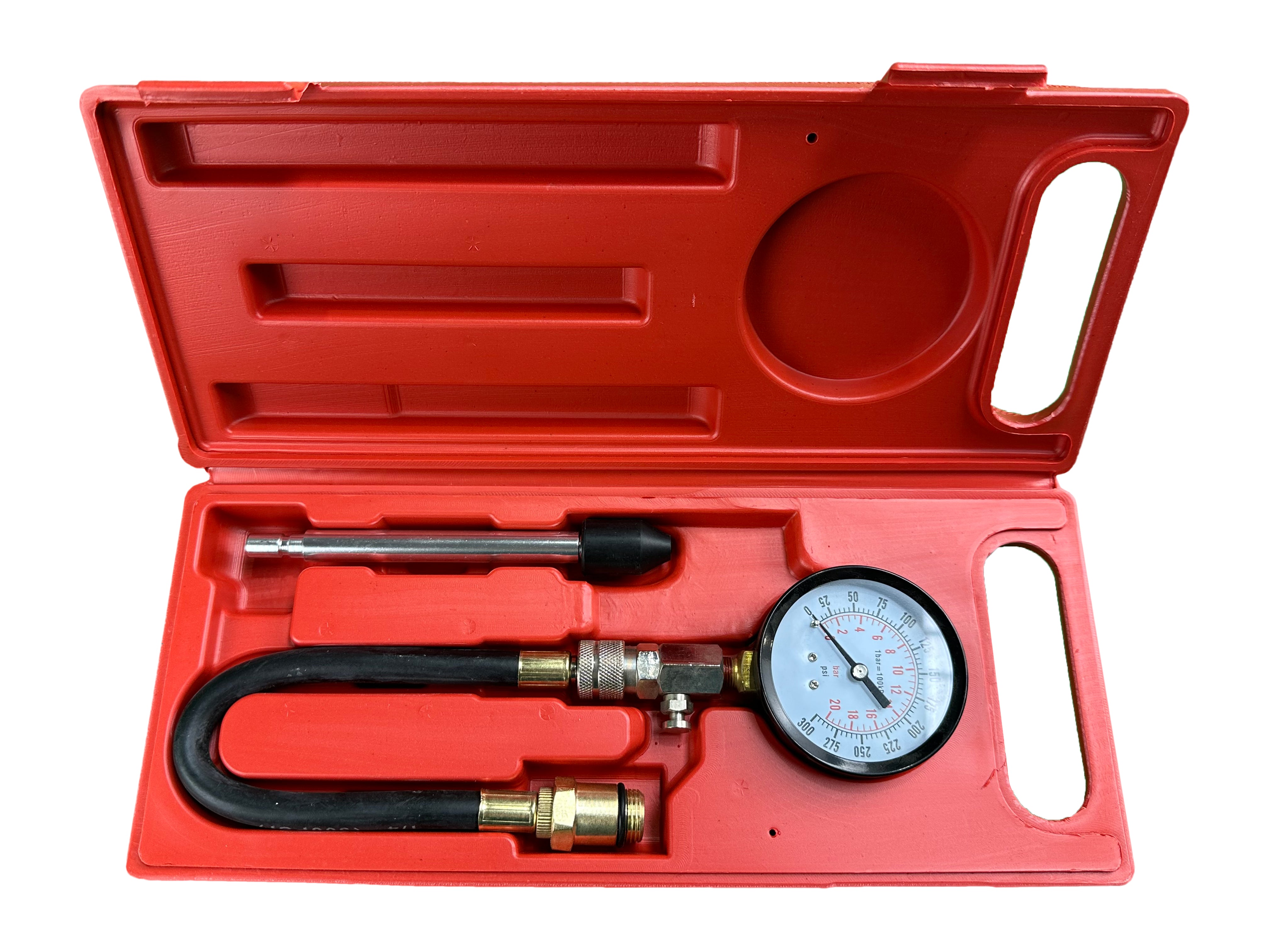 Set di tester compressione per motori a benzina, compressione motore per auto e camion, Gebo Tools