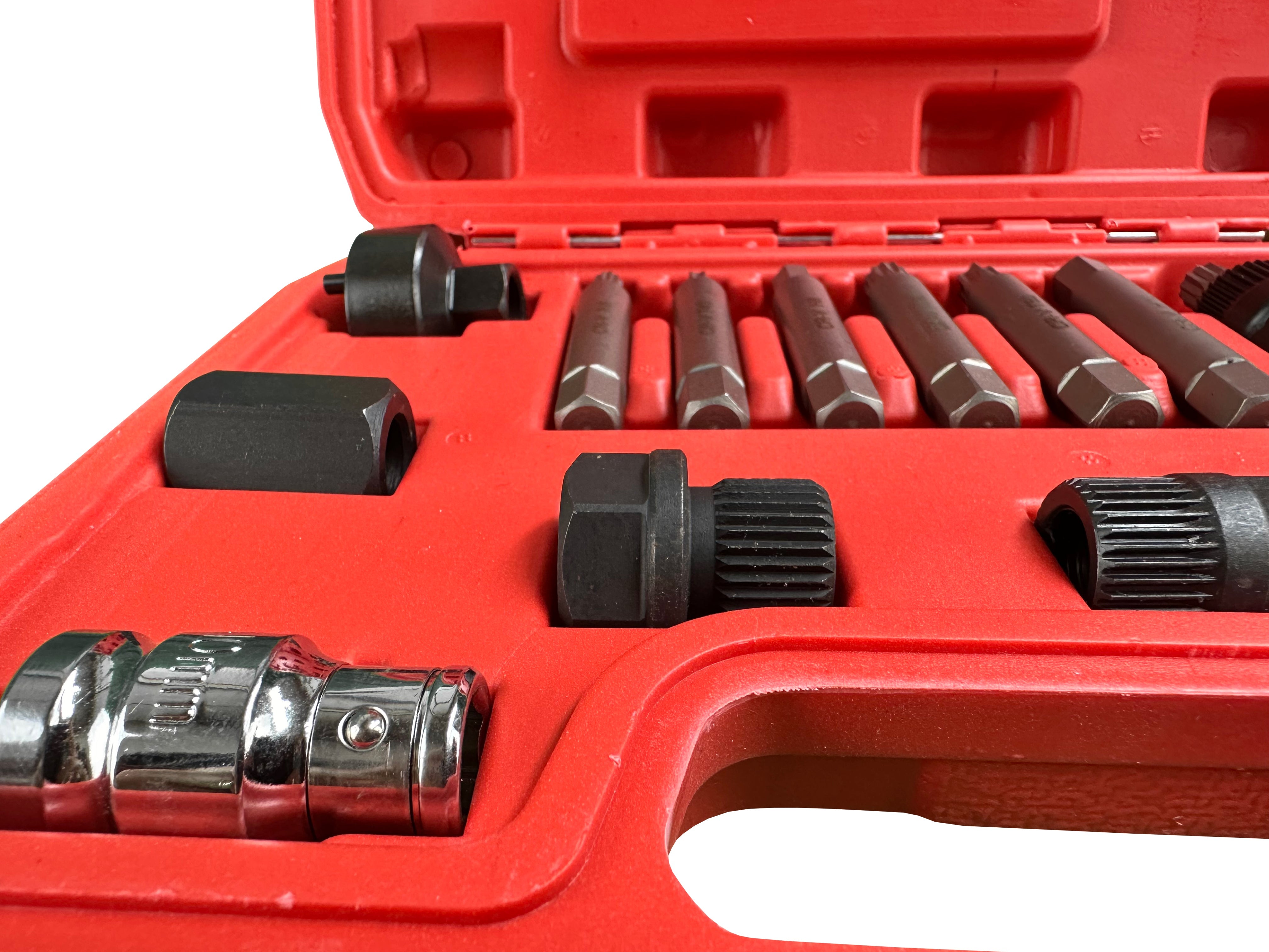 13 pezzi chiavi smontaggio puleggia alternatore motore auto svita avvita 1/2'', serie chiavi per pulegge libere alternatore, Gebo Tools