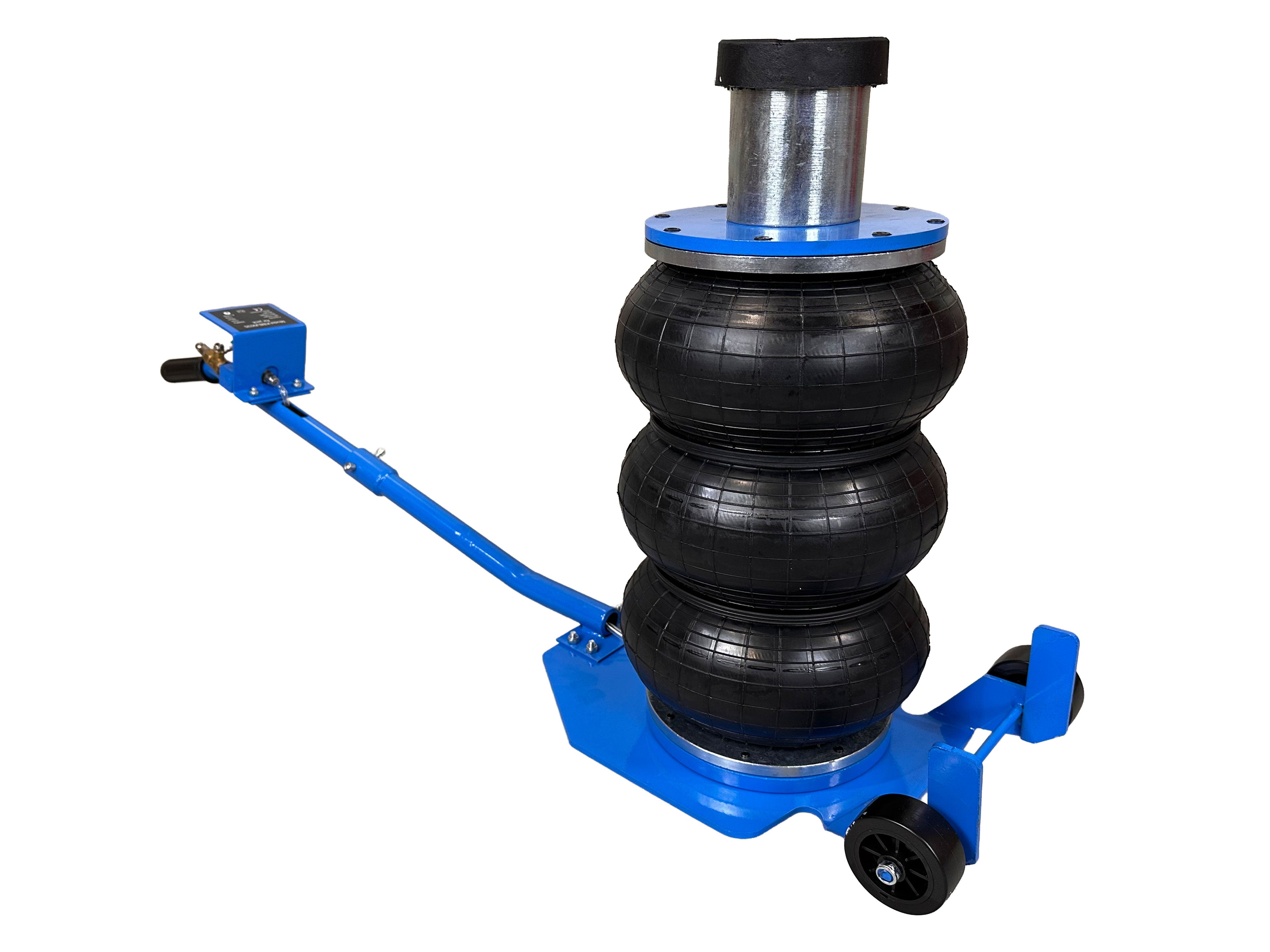Cric ad aria compressa, 3 tonnellate/3000 kg, cric airbag, sollevamento 150–500 mm, cric pneumatico da sollevamento pneumatico con maniglia per auto, garage, Castex