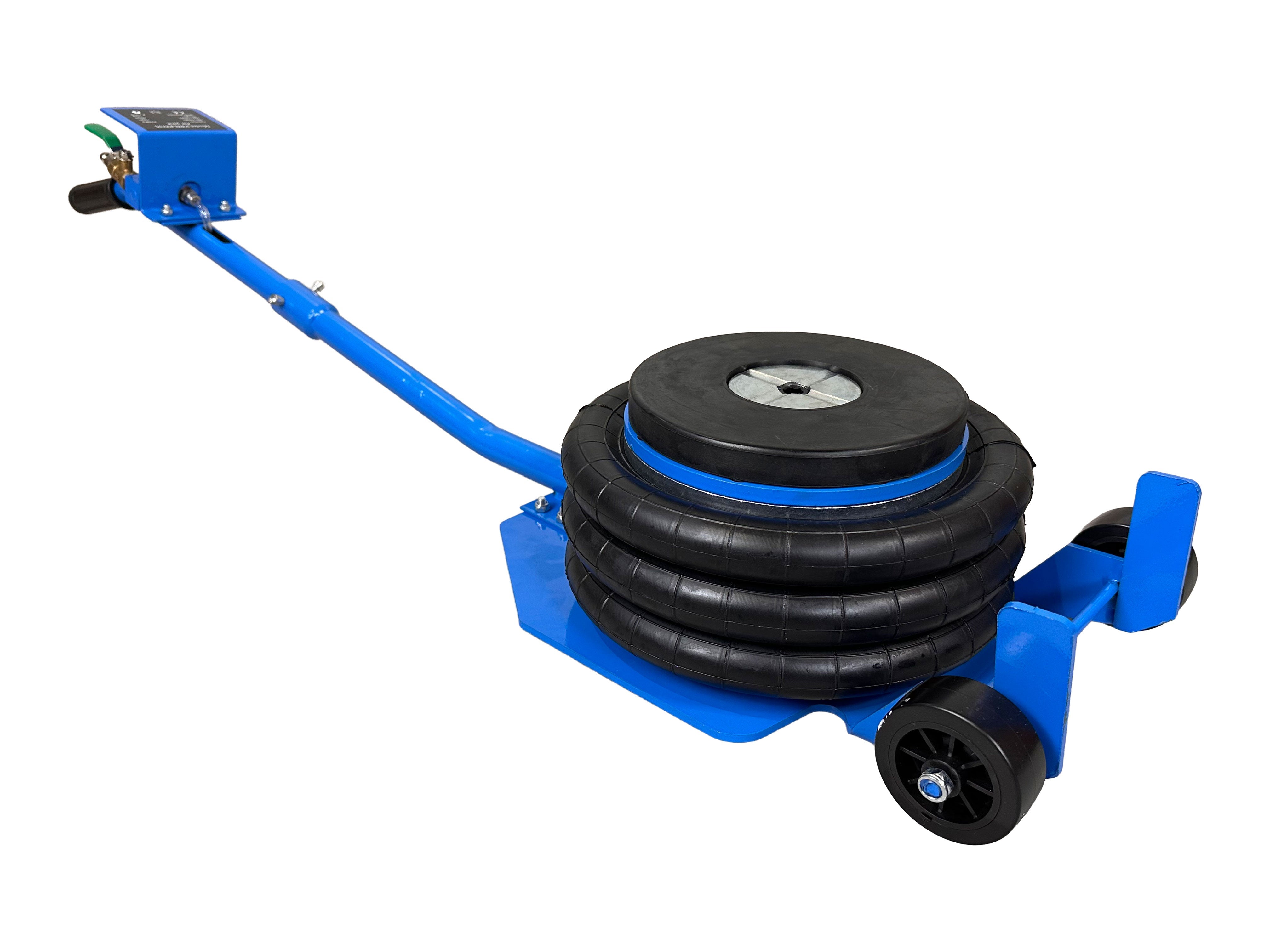 Cric ad aria compressa, 3 tonnellate/3000 kg, cric airbag, sollevamento 150–500 mm, cric pneumatico da sollevamento pneumatico con maniglia per auto, garage, Castex