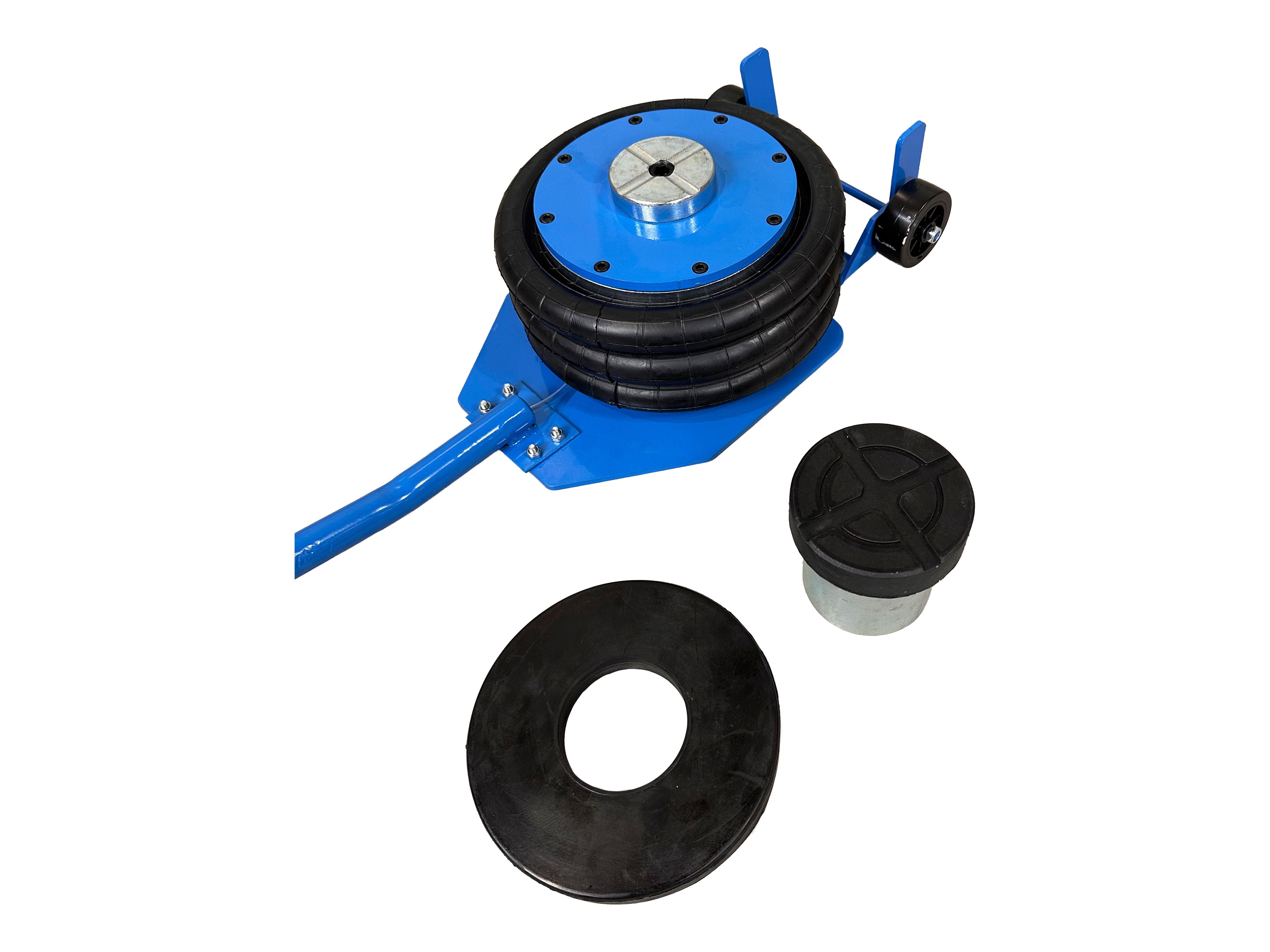 Cric ad aria compressa, 3 tonnellate/3000 kg, cric airbag, sollevamento 150–500 mm, cric pneumatico da sollevamento pneumatico con maniglia per auto, garage, Castex