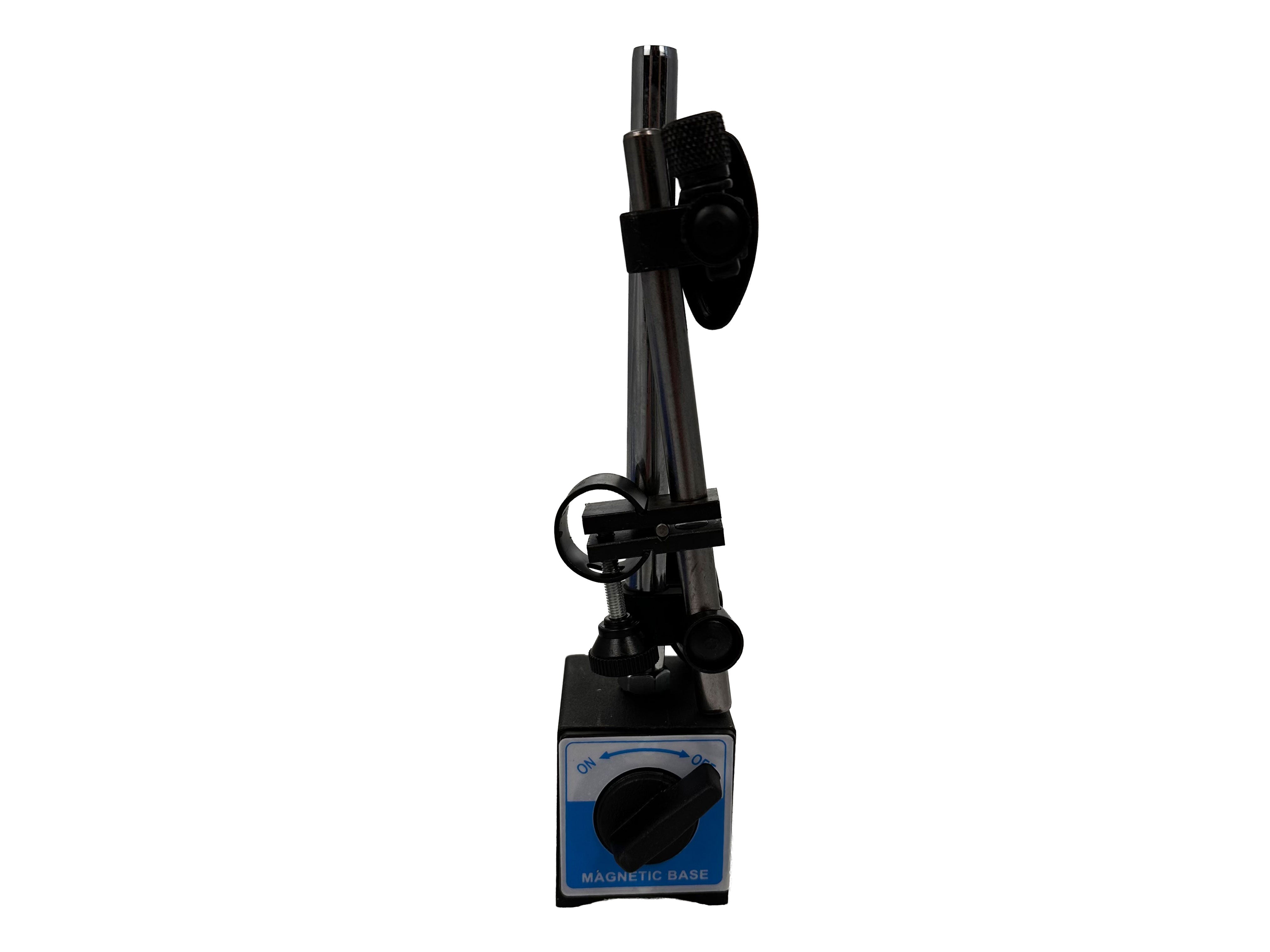 Comparatore centesimale a quadrante, Test DTI calibro DTI 0-10mm con base magnetica, Gebo Tools