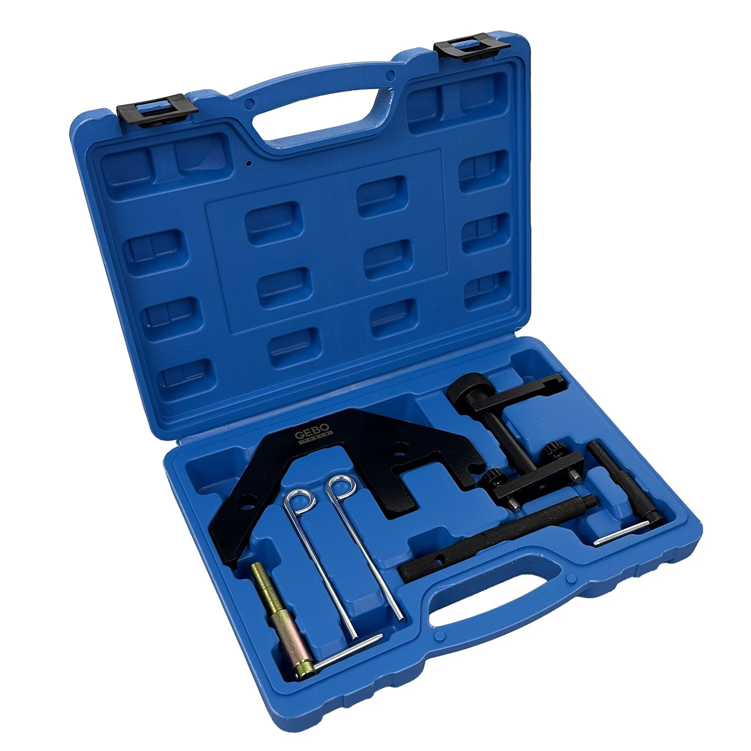 Kit di strumenti di bloccaggio di allineamento dell'albero a camme del motore, kit messa in fase motore, kit fasatura motori BMW M47 M57 2.0 3.0 D Gebo Tools