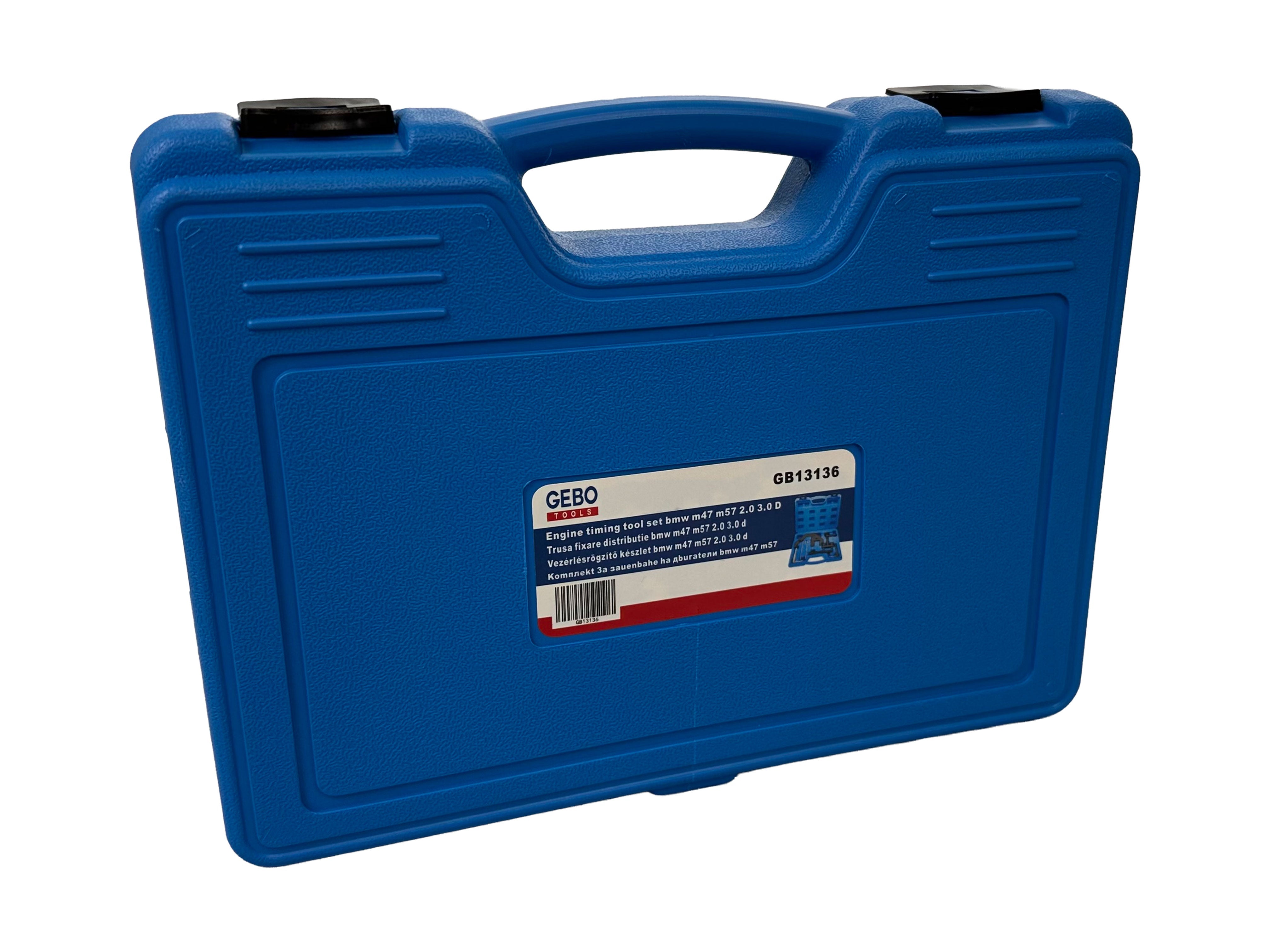 Kit di strumenti di bloccaggio di allineamento dell'albero a camme del motore, kit messa in fase motore, kit fasatura motori BMW M47 M57 2.0 3.0 D Gebo Tools