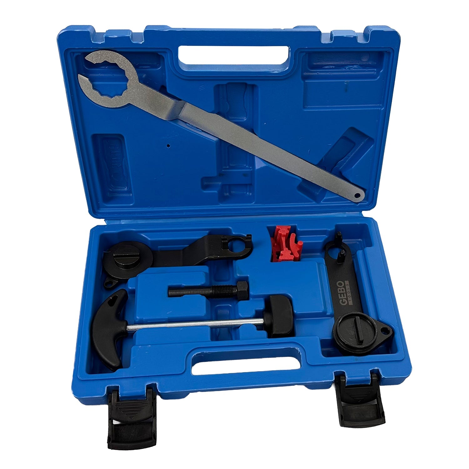 Kit messa in fase motori, attrezzi per il bloccaggio della cinghia di distribuzione dell'albero a camme del motore, compatibile con VAG 1.0 1.2 1.4 TSI TFSI TGI Gebo Tools
