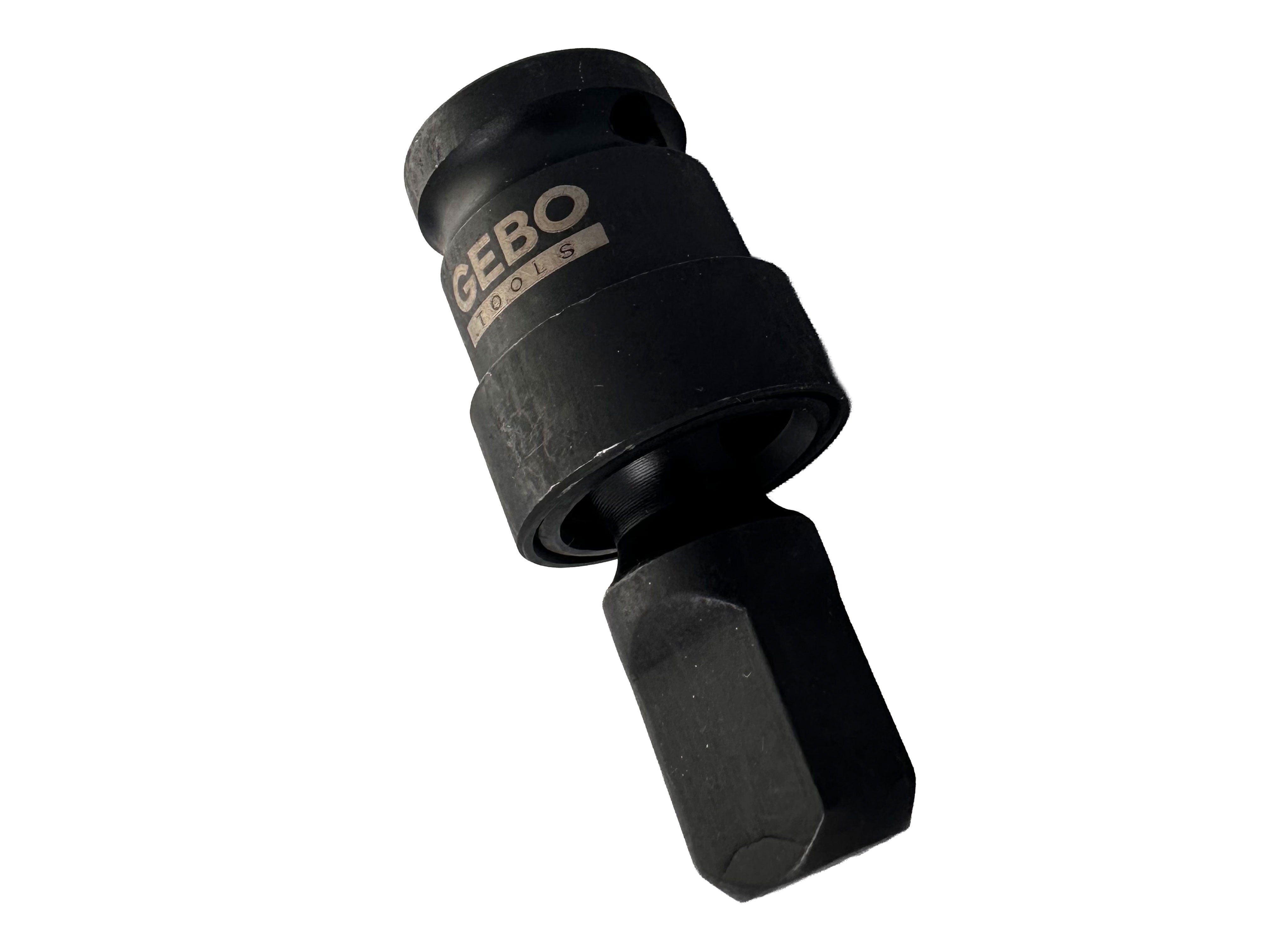 Adattatore presa a impatto snodo-giunto cardanico sferico per chiavi a bussola 1/2" pollici Gebo Tools attacco avvitatori per trapano