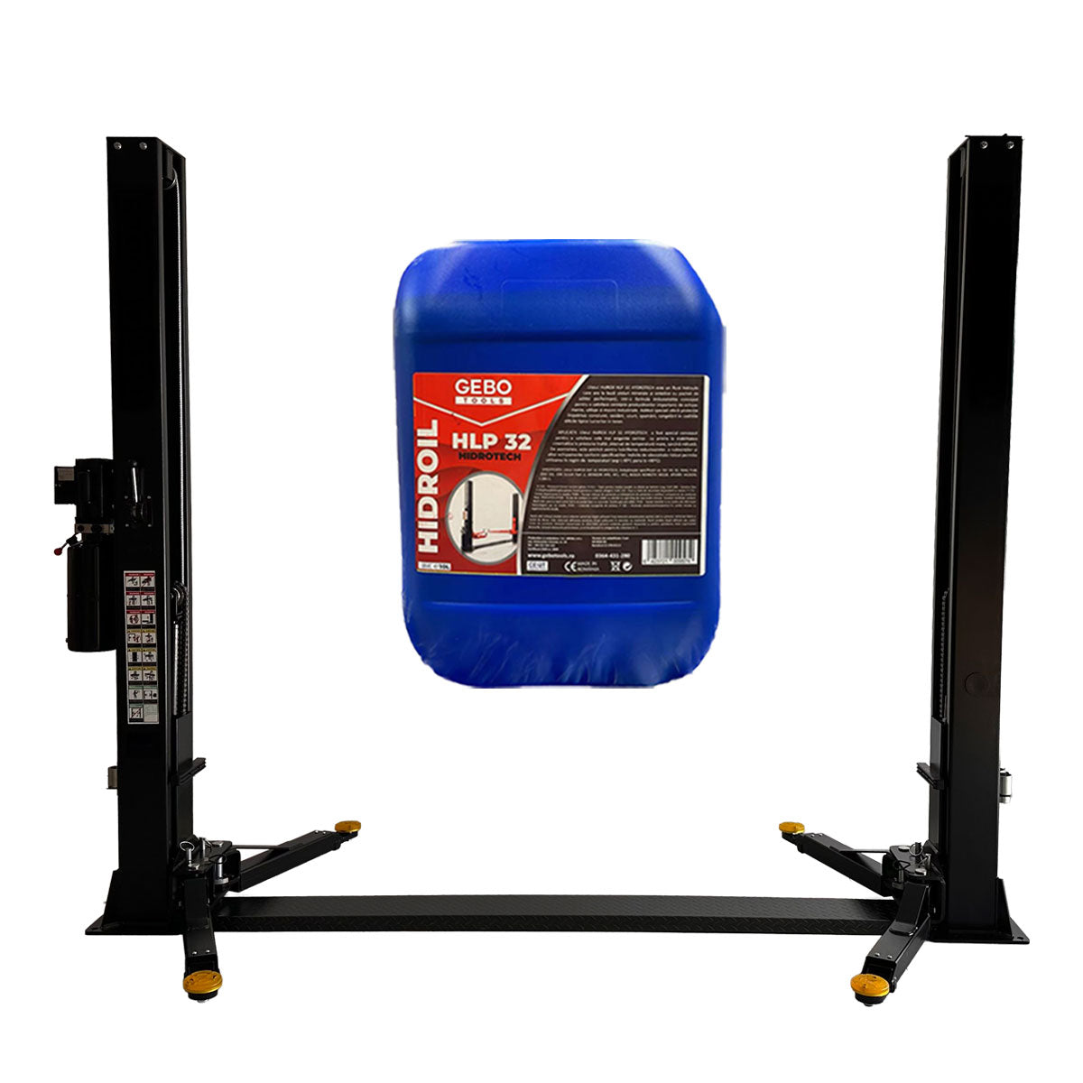 Ponte sollevatore auto a 2 colonne, portata 4000 kg, ponte sollevatore idraulico + olio gratis incluso, sblocco manuale elettroidraulico