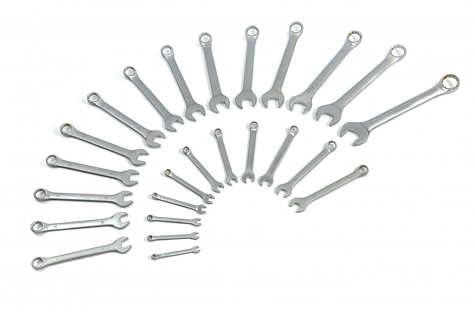 Set chiavi combinate anello e forchetta, chiavi inglesi, professionali, 6–32 mm, 25 pezzi, HBM