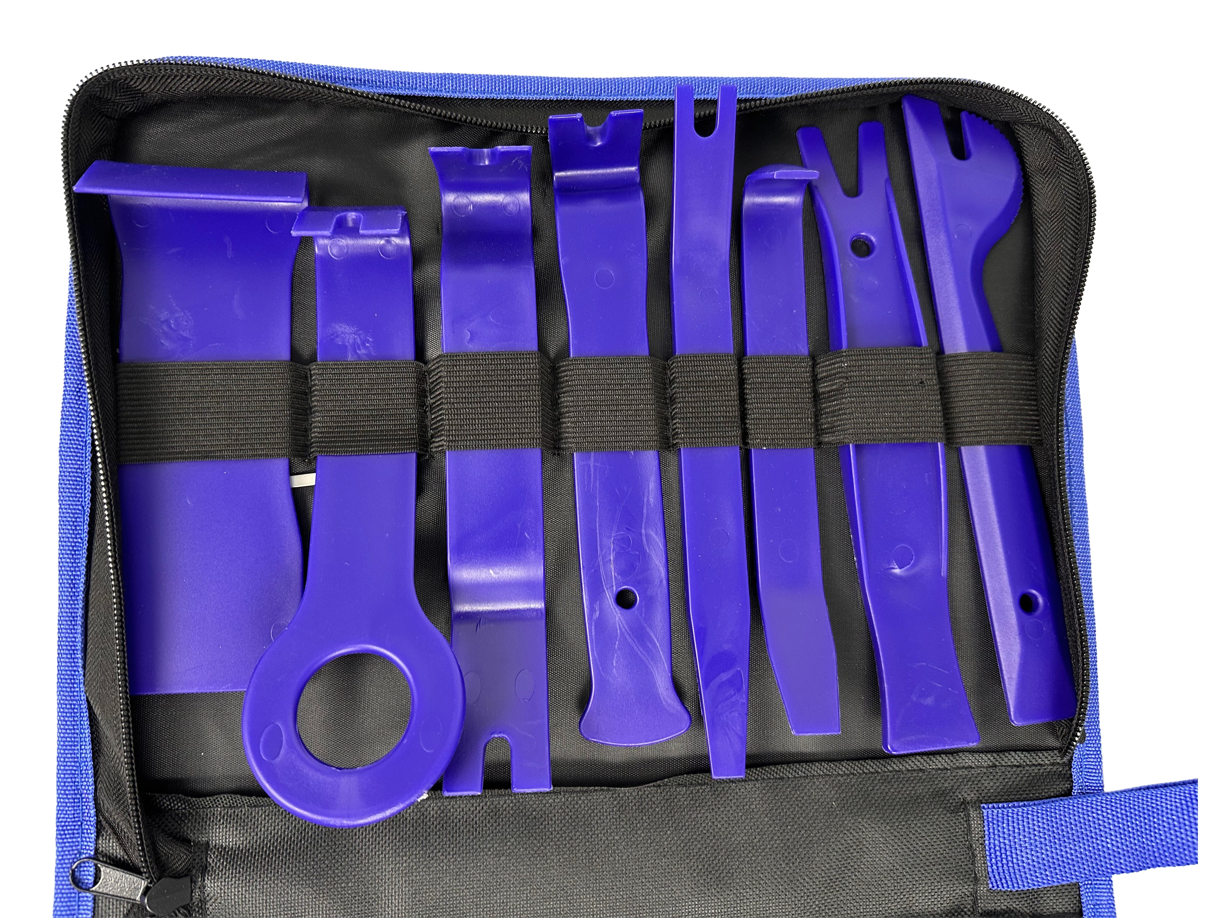 Set smontaggio radio auto e rivestimenti interni clip auto, kit attrezzi per la rimozione pannelli portiere clip auto stereo cruscotto 23 pezzi Gebo Tools