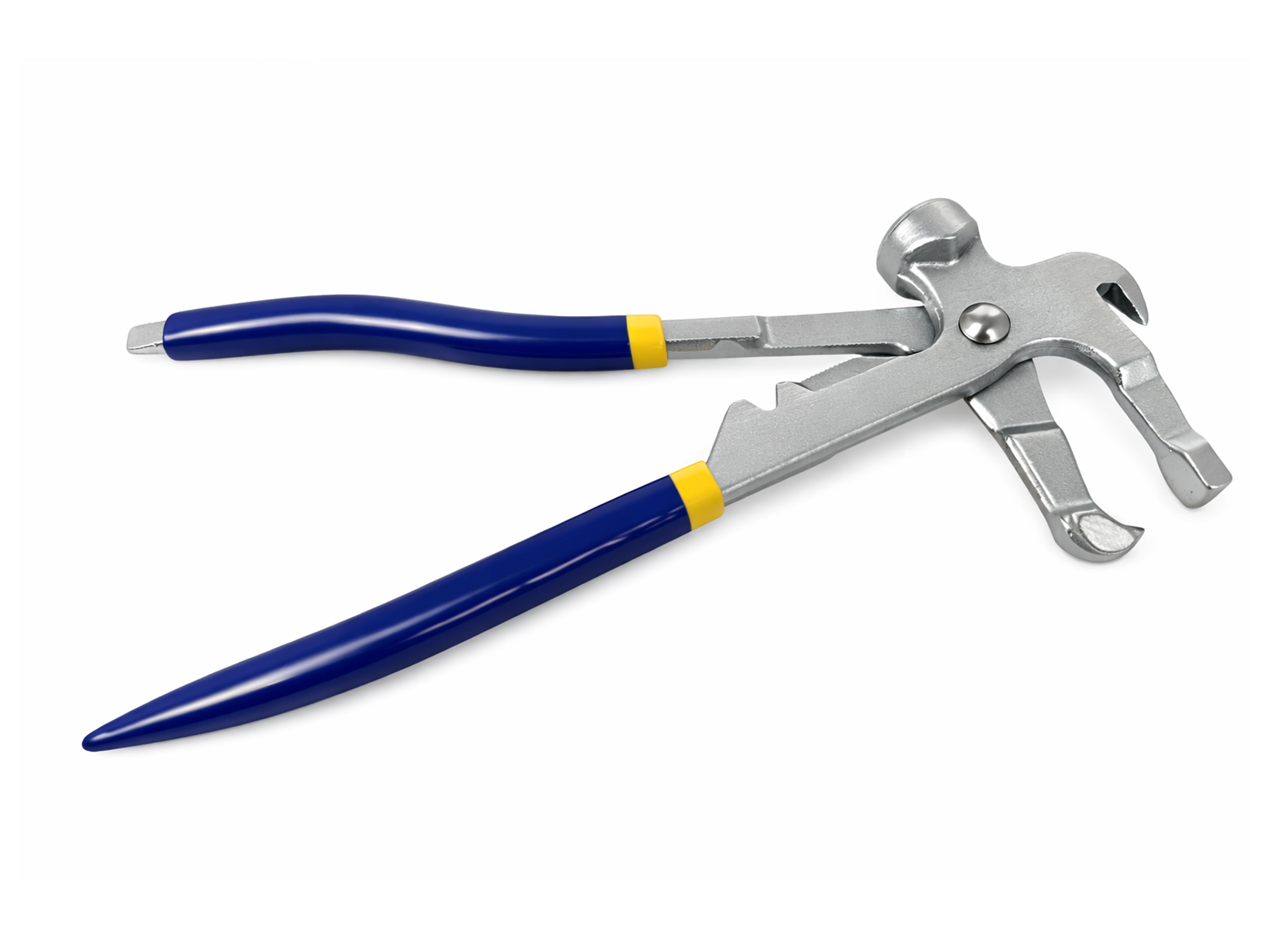 Pinza per contrappesi delle ruote, martello applicazione pesi equilibratura ruote pneumatici Gebo Tools.