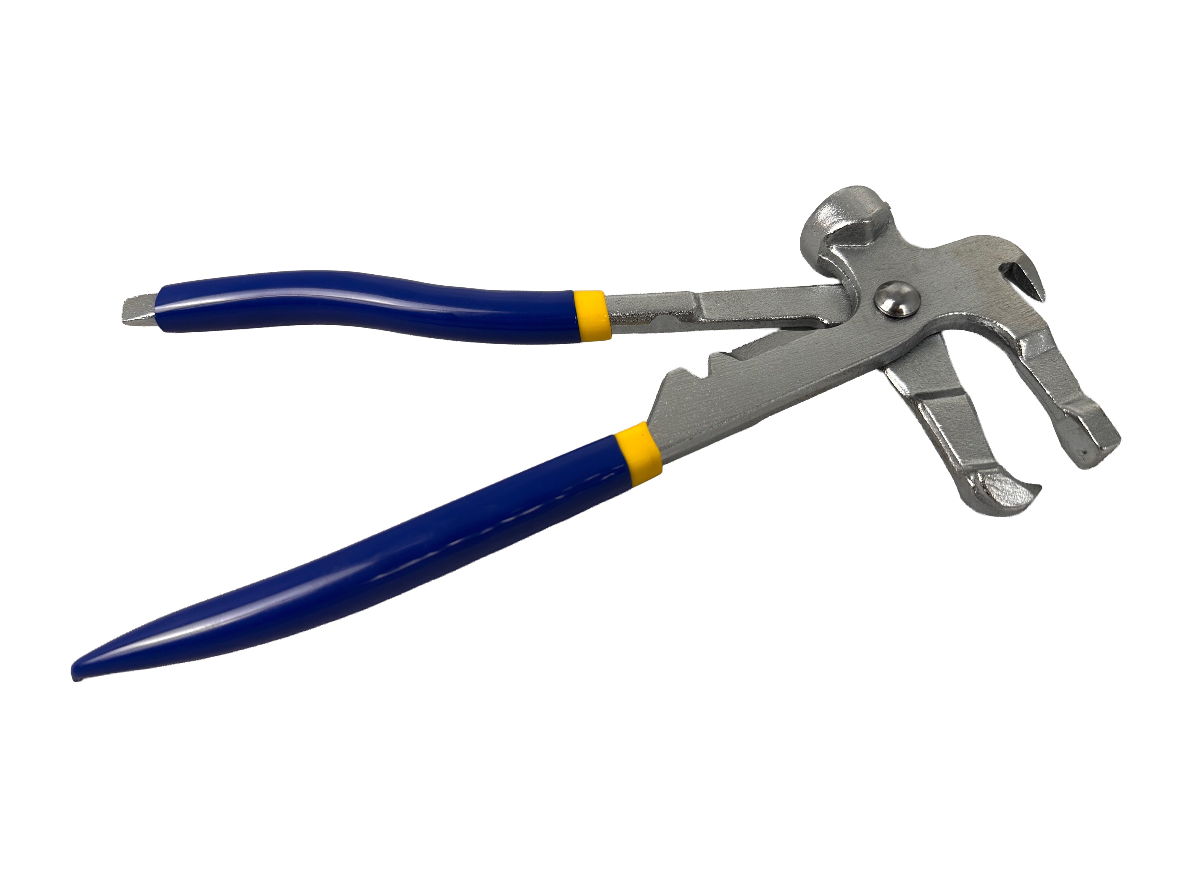 Pinza per contrappesi delle ruote, martello applicazione pesi equilibratura ruote pneumatici Gebo Tools.
