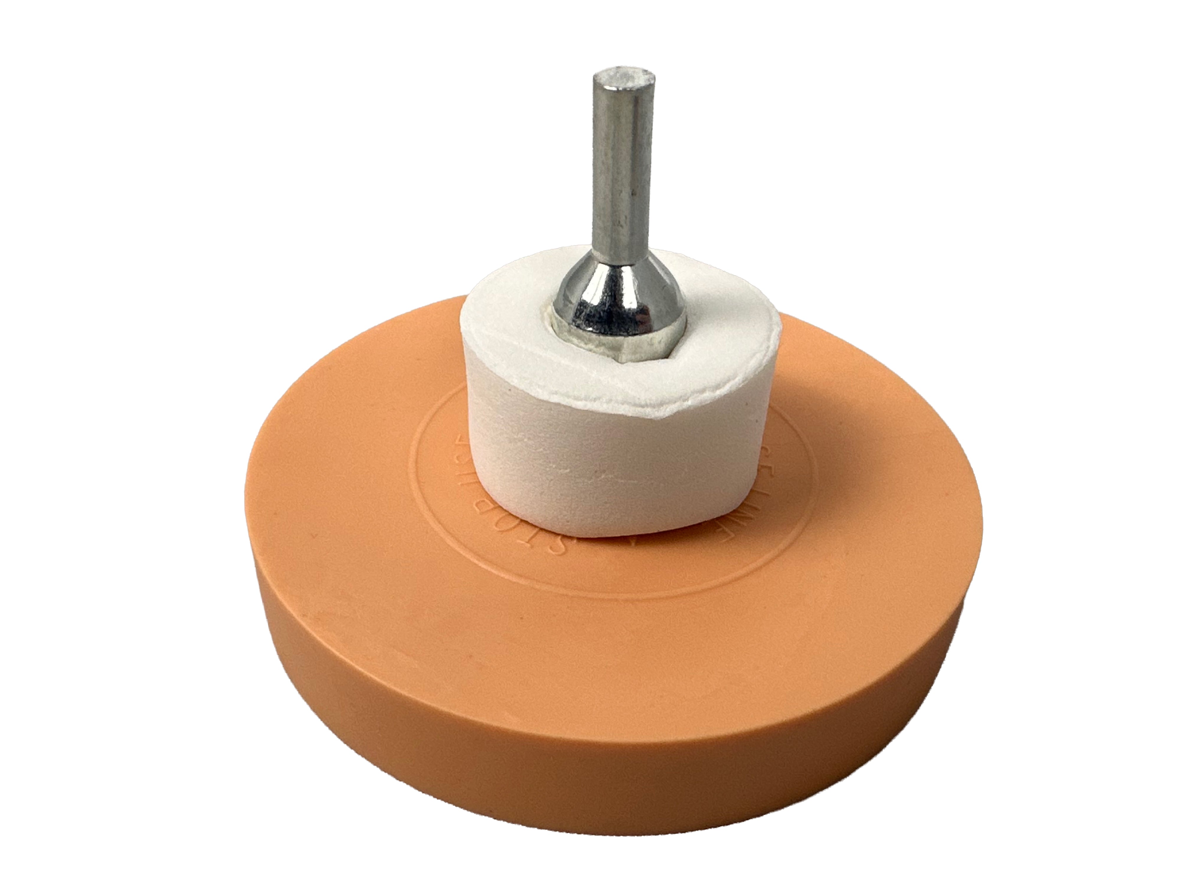 Gomma per rimuovere residui di colla 88 × 15 mm, disco rimuovi adesivi in gomma Gebo Tools
