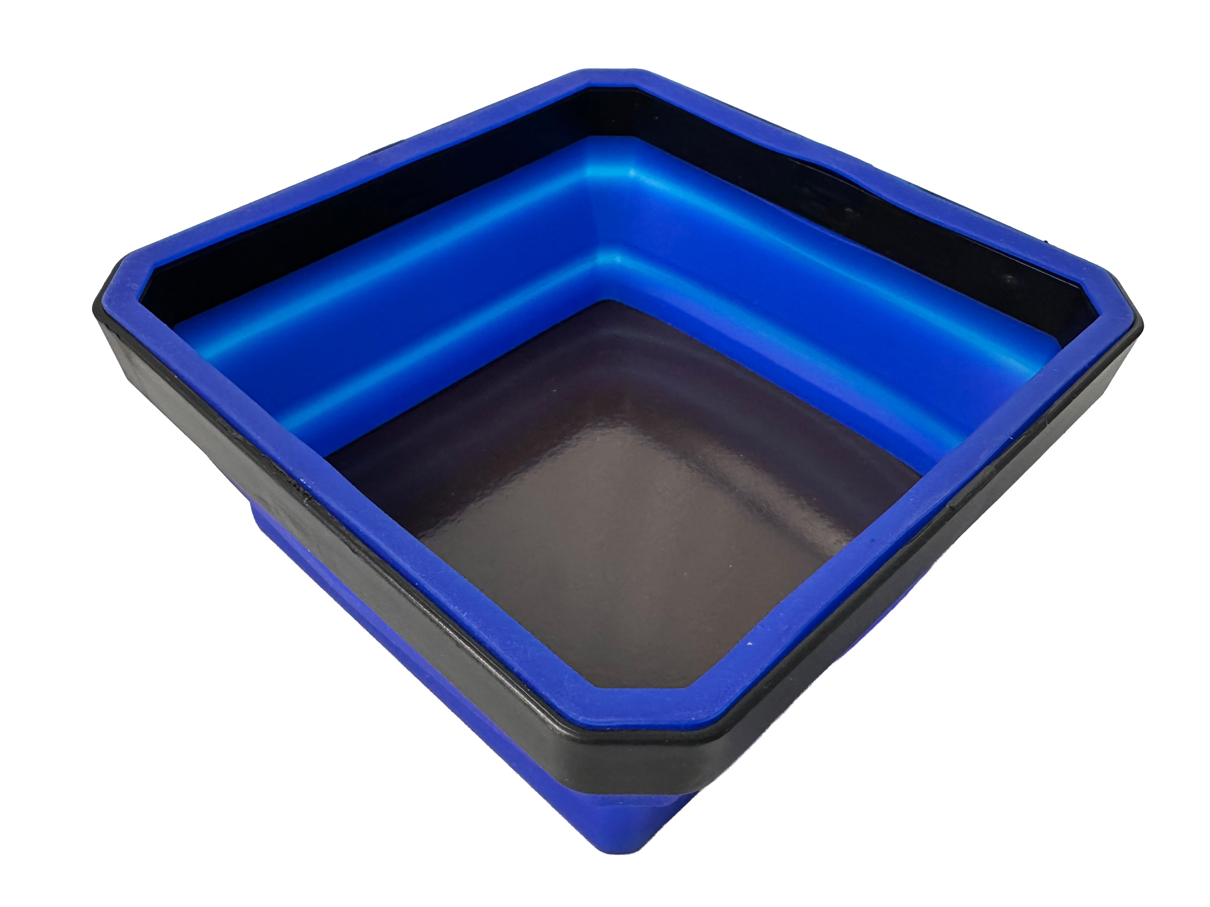 Vaschetta magnetica, vaschetta portautensili, pieghevole, quadrata 110 X 110 X 50mm Gebo Tools