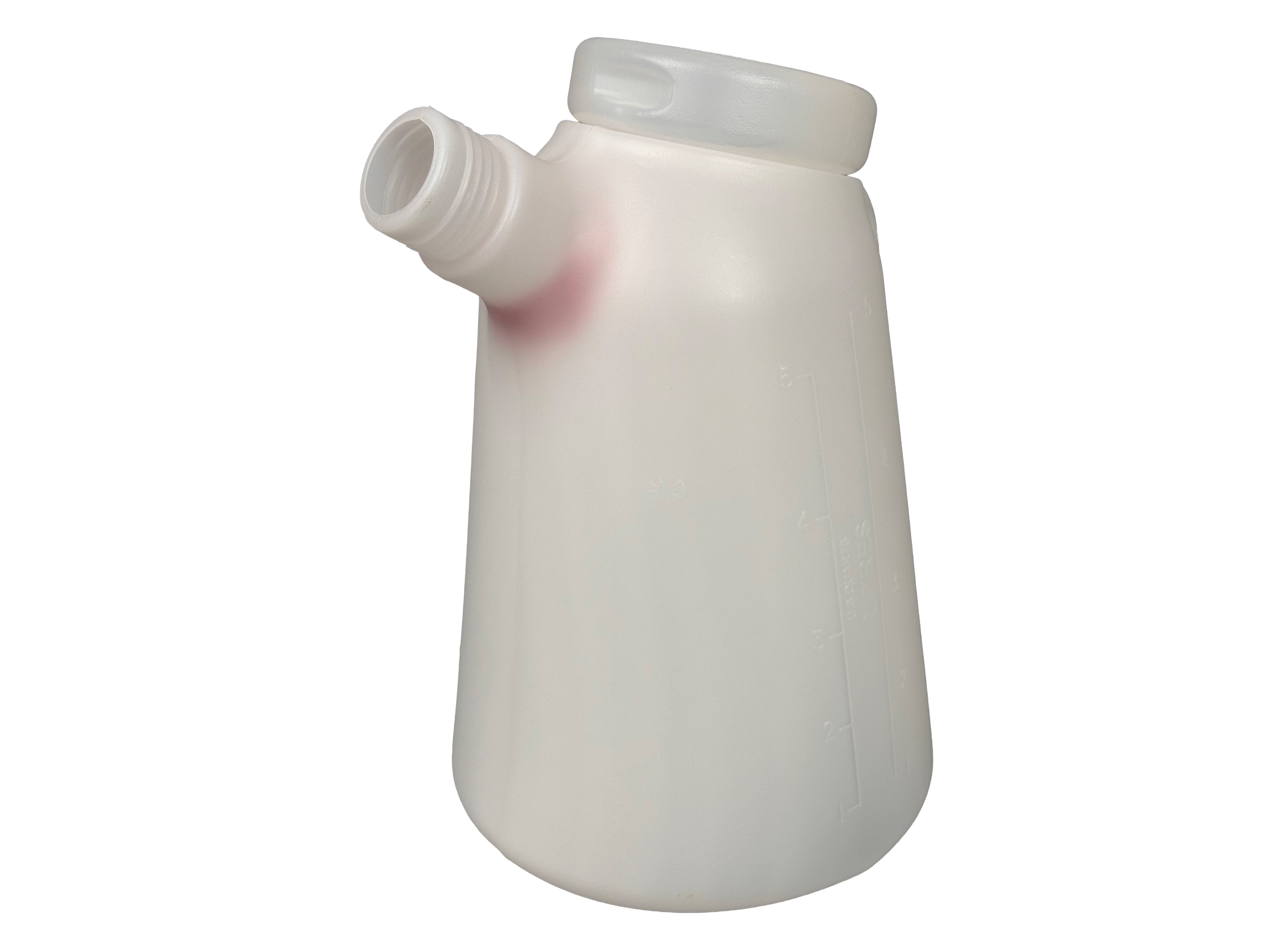 Contenitore con coperchio e tubo flessibile per olio e antigelo, contenitore per olio fluido, caraffa con beccuccio, 5 litri Gebo Tools