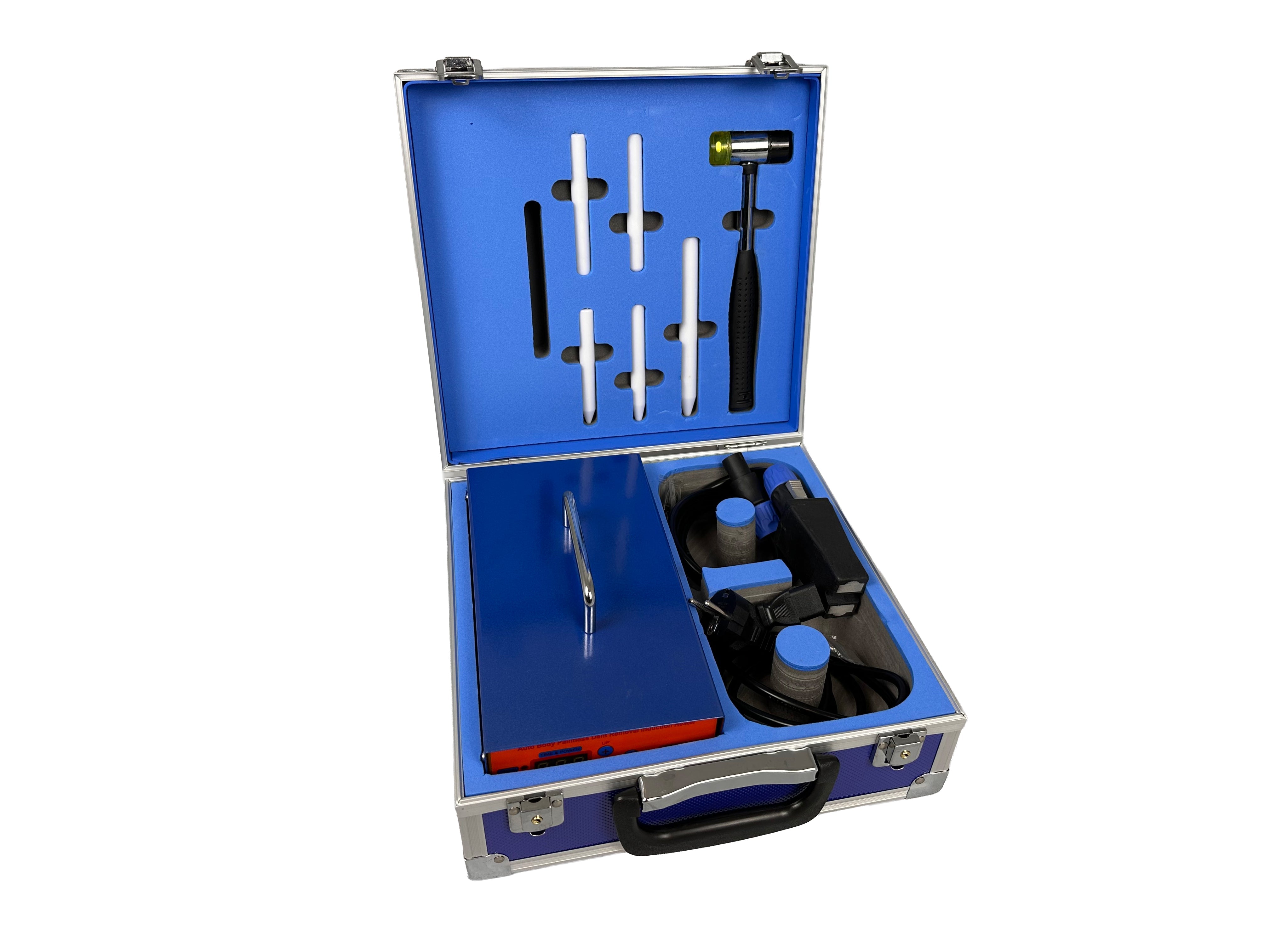 Set a induzione per la rimozione e riparazione ammaccature carrozzeria auto PDR, set 10 pezzi Gebo Tools