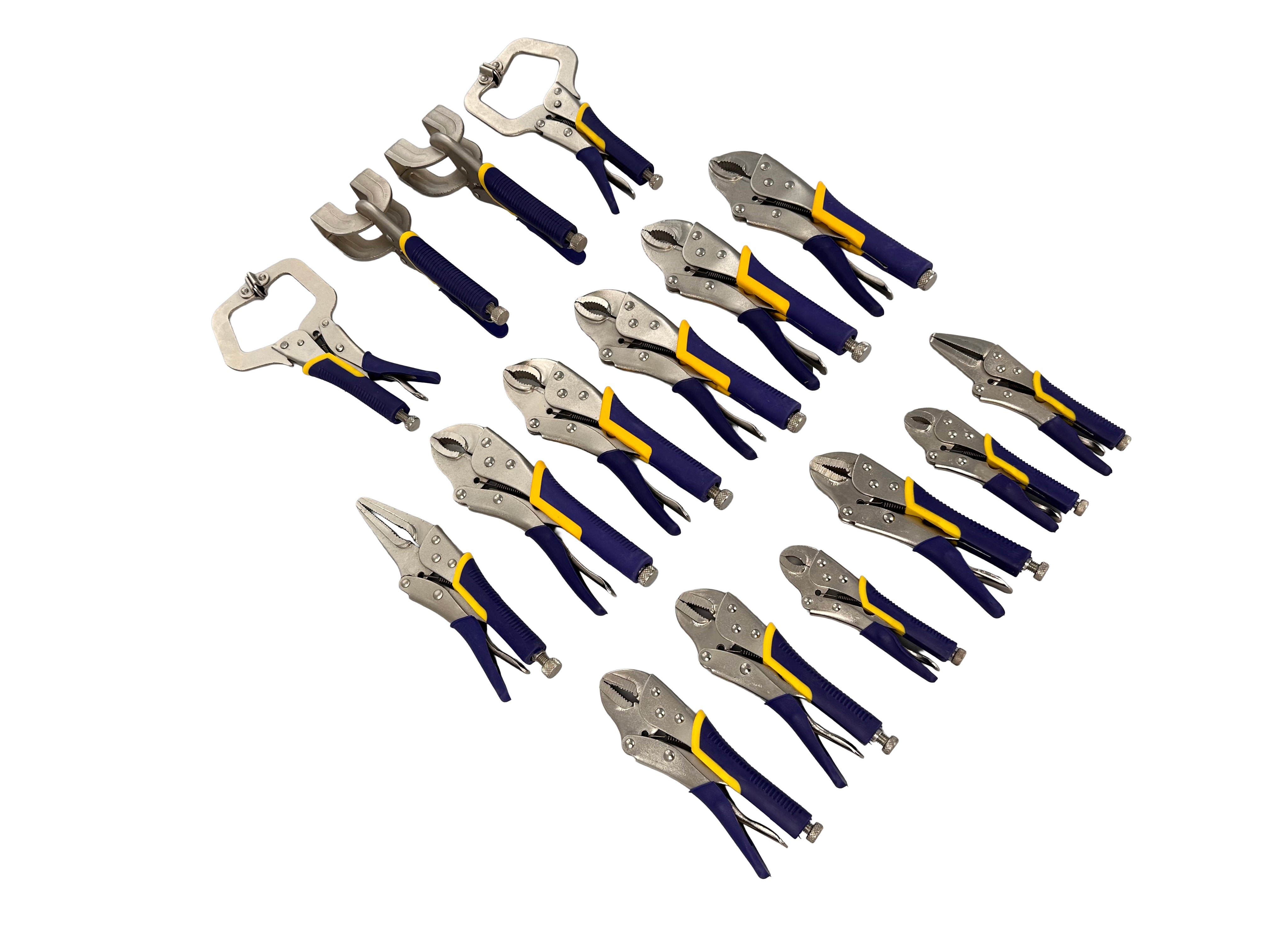 Set di pinze autobloccanti 16 p.zi, set di pinze di bloccaggio, Gebo Tools