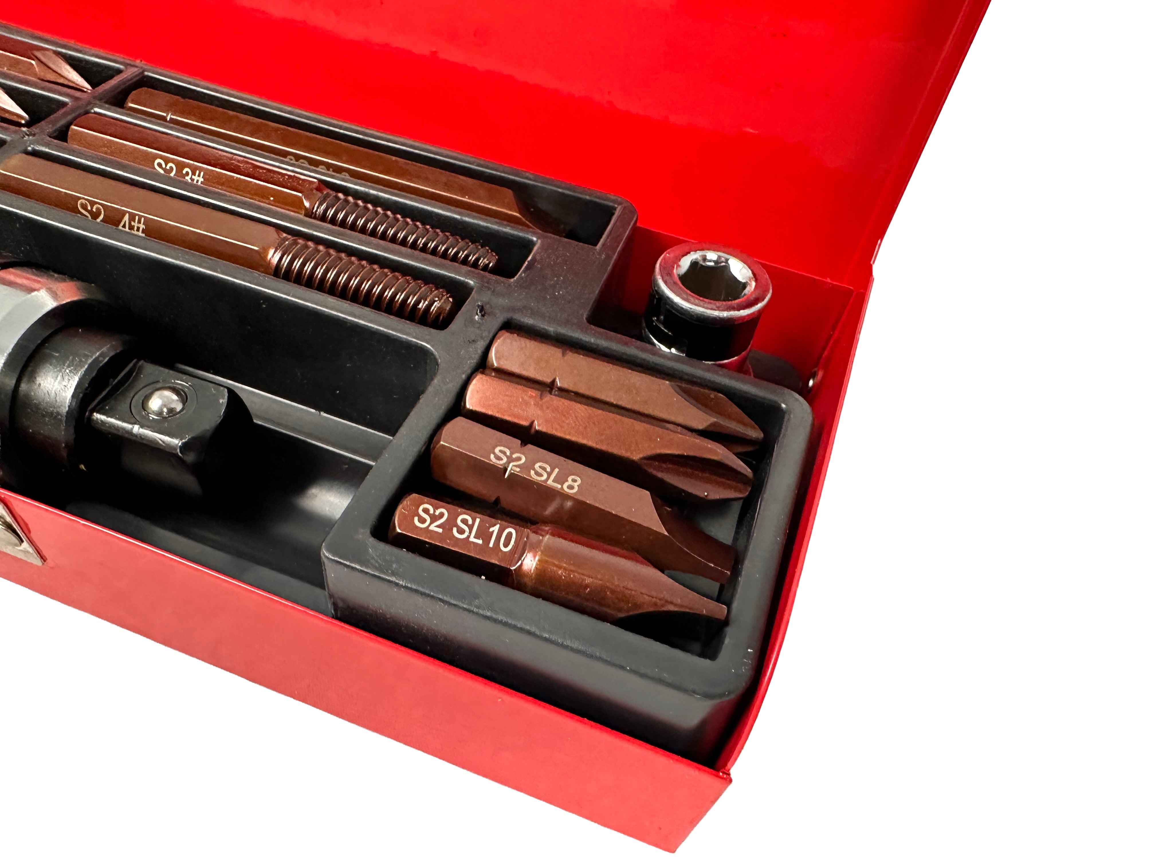 Set cacciavite ad impatto, kit cacciavite a percussione con accessori ,13 pezzi Gebo Tools