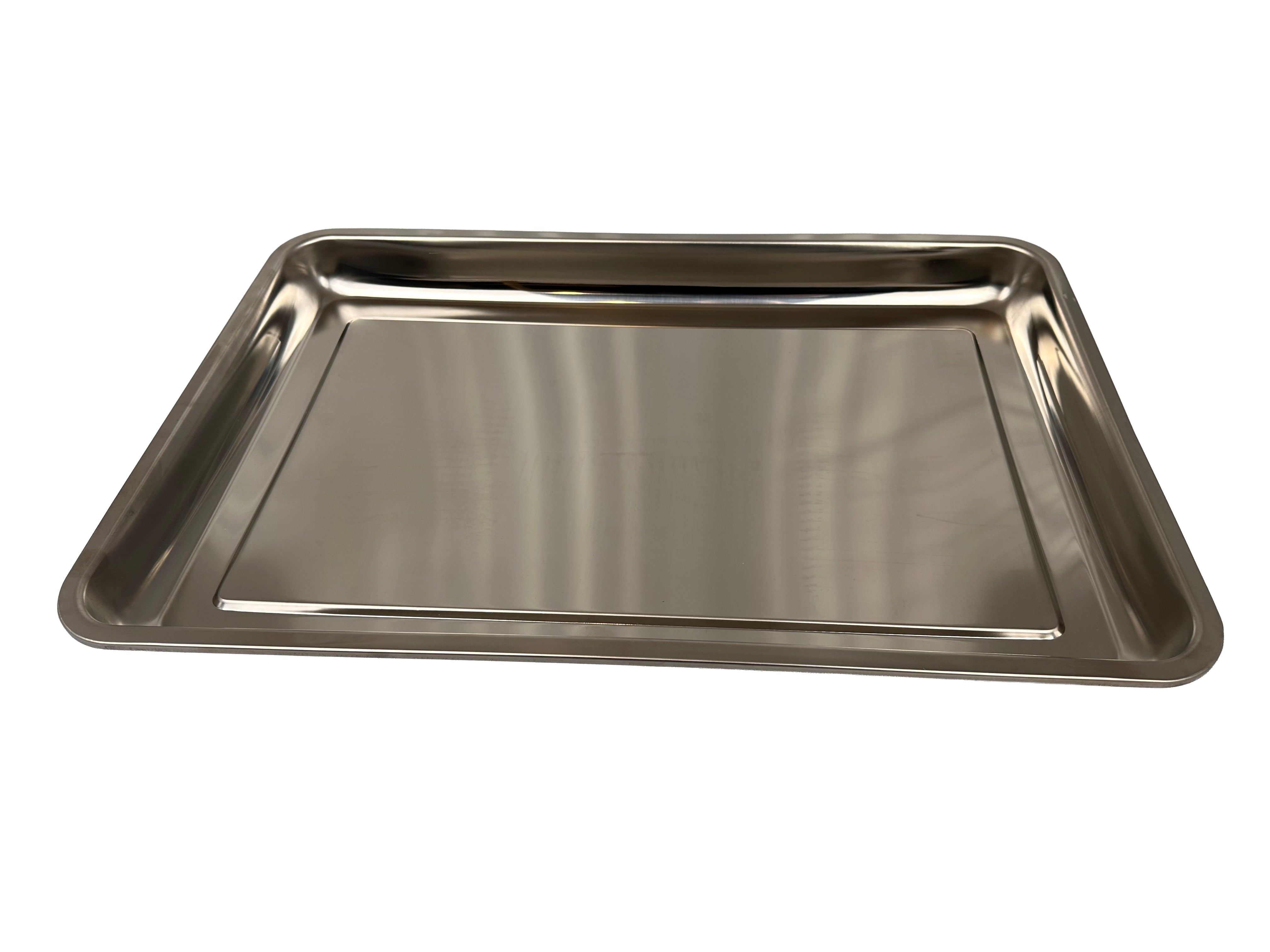 Vaschetta recupero liquidi professionale per cambio olio auto, vaschetta di raccolta universale multiuso, officina, bacinella raccolta, rettangolare 60 X 40 X 5 cm Gebo Tools