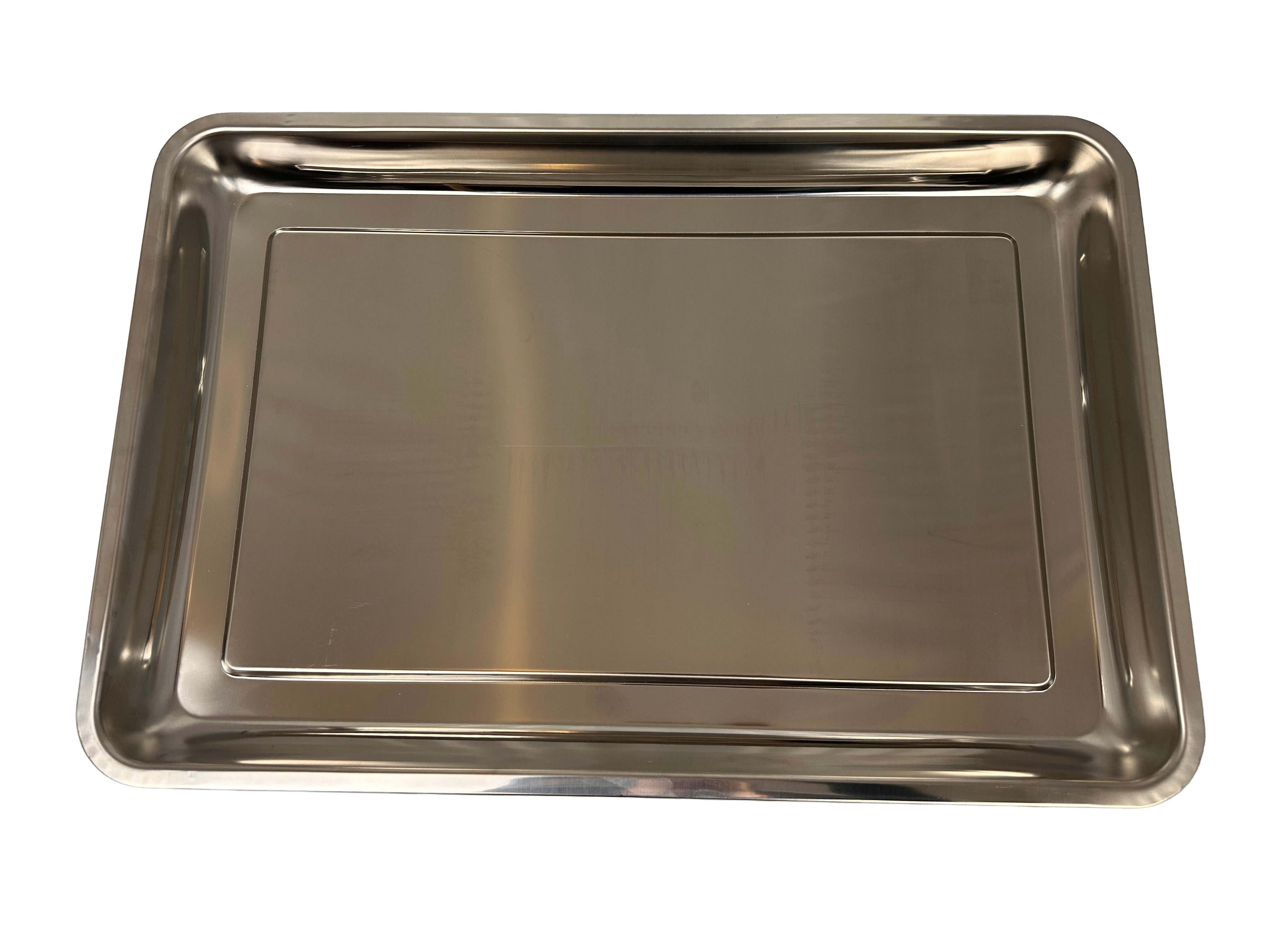 Vaschetta recupero liquidi professionale per cambio olio auto, vaschetta di raccolta universale multiuso, officina, bacinella raccolta, rettangolare 60 X 40 X 5 cm Gebo Tools