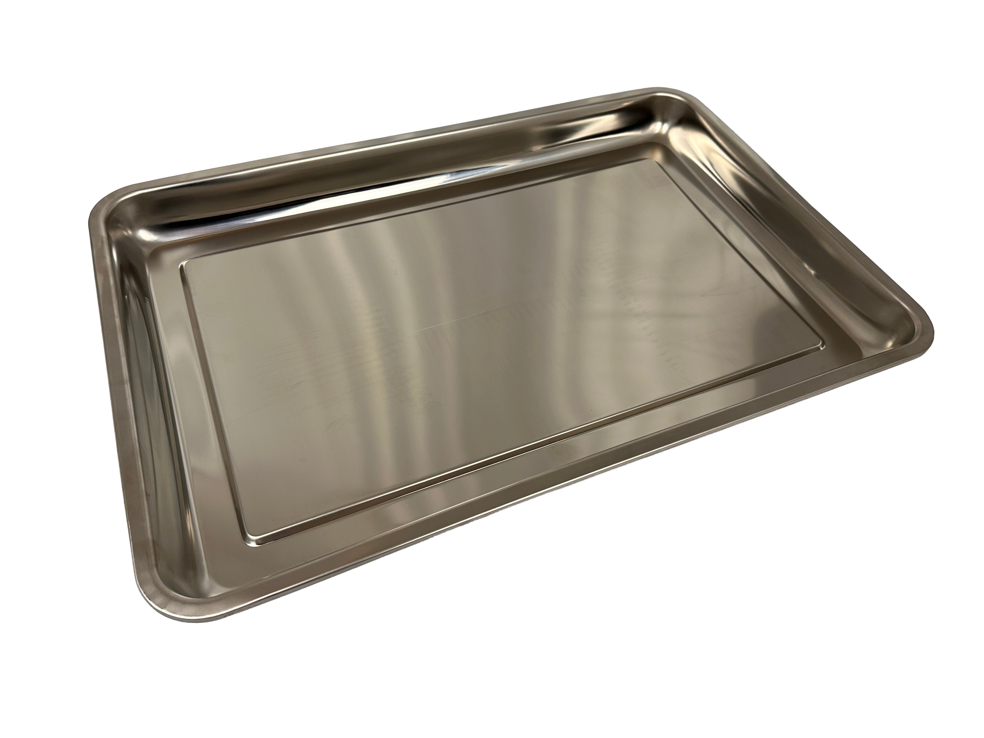 Vaschetta recupero liquidi professionale per cambio olio auto, vaschetta di raccolta universale multiuso, officina, bacinella raccolta, rettangolare 60 X 40 X 5 cm Gebo Tools