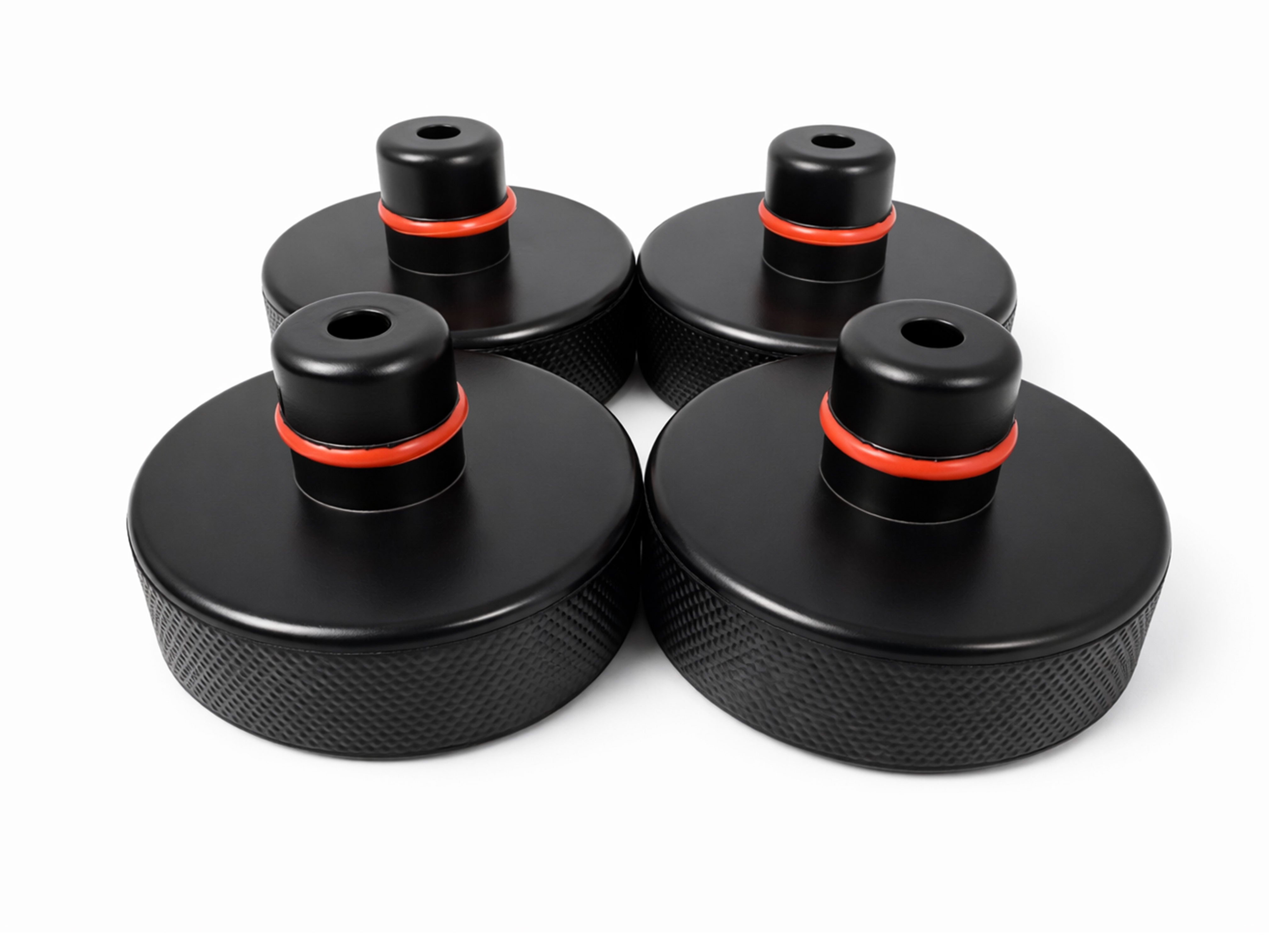 Set di tampone in gomma per cric compatibili con Tesla model 3 / S/X/Y, 4 tampone sollevamento con scatola di immagazzinaggio, accessori per veicoli Tesla, 78 mm, Gebo Tools