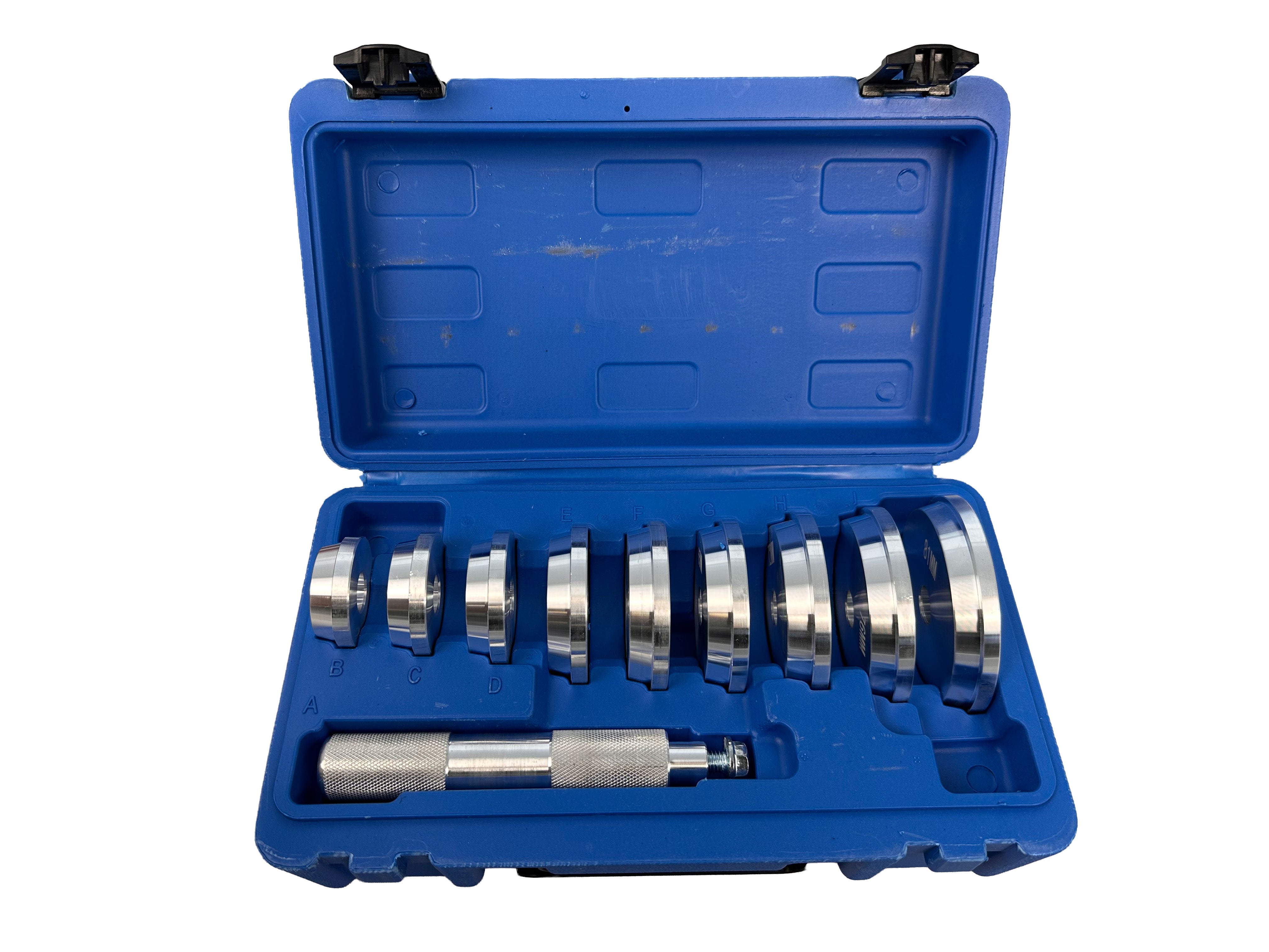 Pressa per montaggio cuscinetti e paraoli auto 40–81 mm Gebo Tools