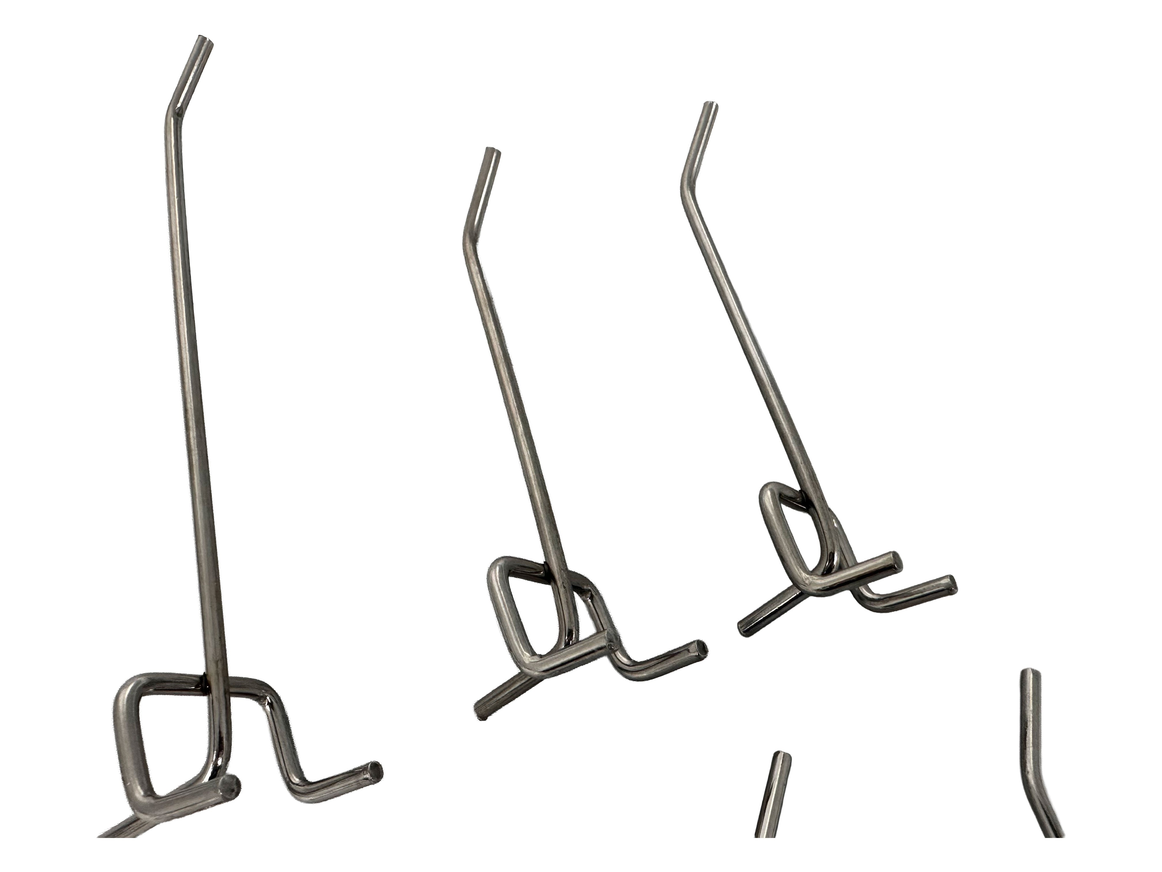 Portautensili a gancio per pannelli forati, per organizzare vari utensili, 12 ganci, ganci per pannello forato, Gebo Tools GB19483