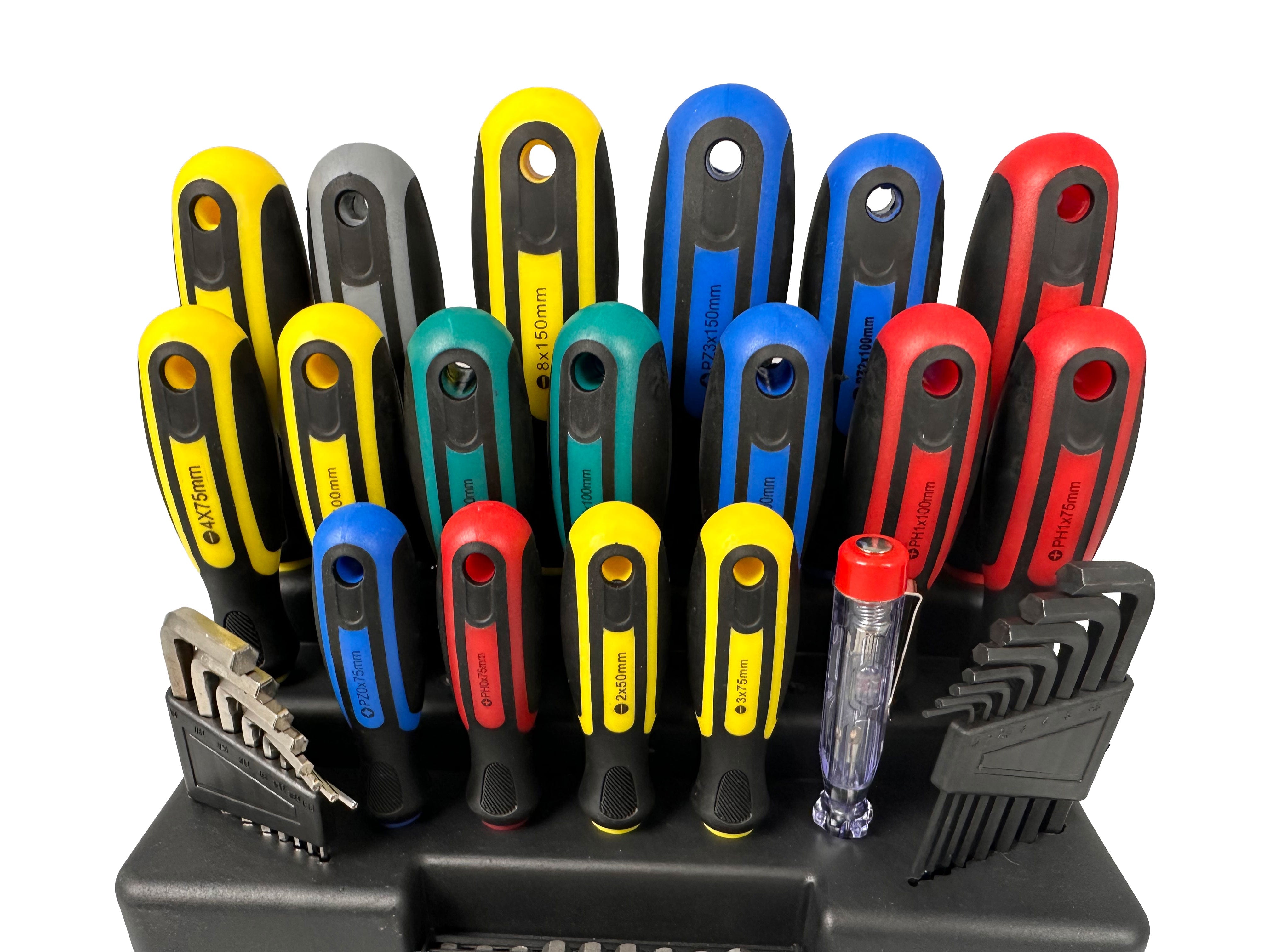 Set 44 cacciaviti precisione, kit professionali con Torx, stella, per switch, ps4, xbox, pc, laptop, occhiali, orologio, Gebo Tools